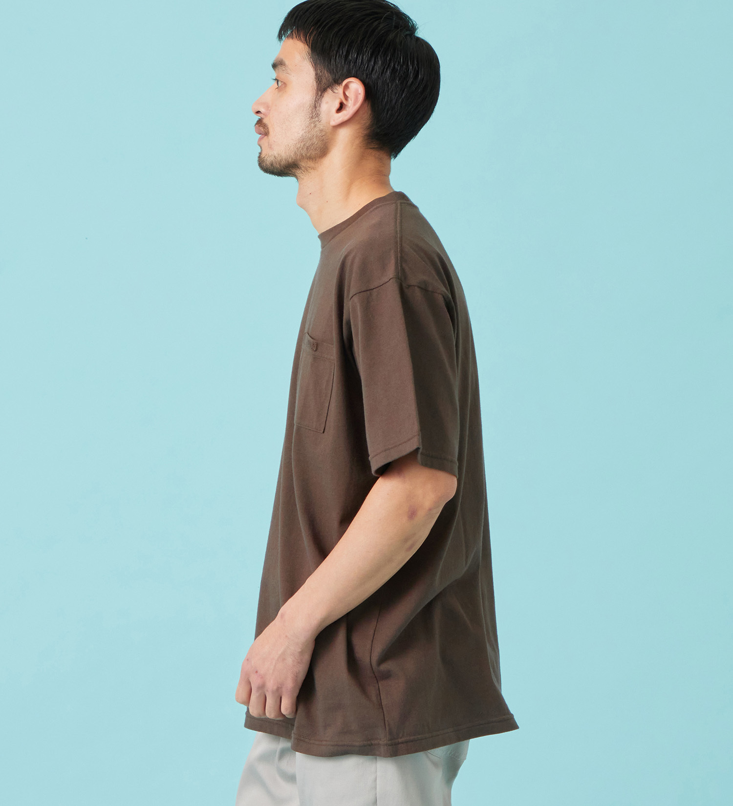 EDWIN(エドウイン)のドライ ポケット Tシャツ 半袖|トップス/Tシャツ/カットソー/メンズ|チャコールグレー