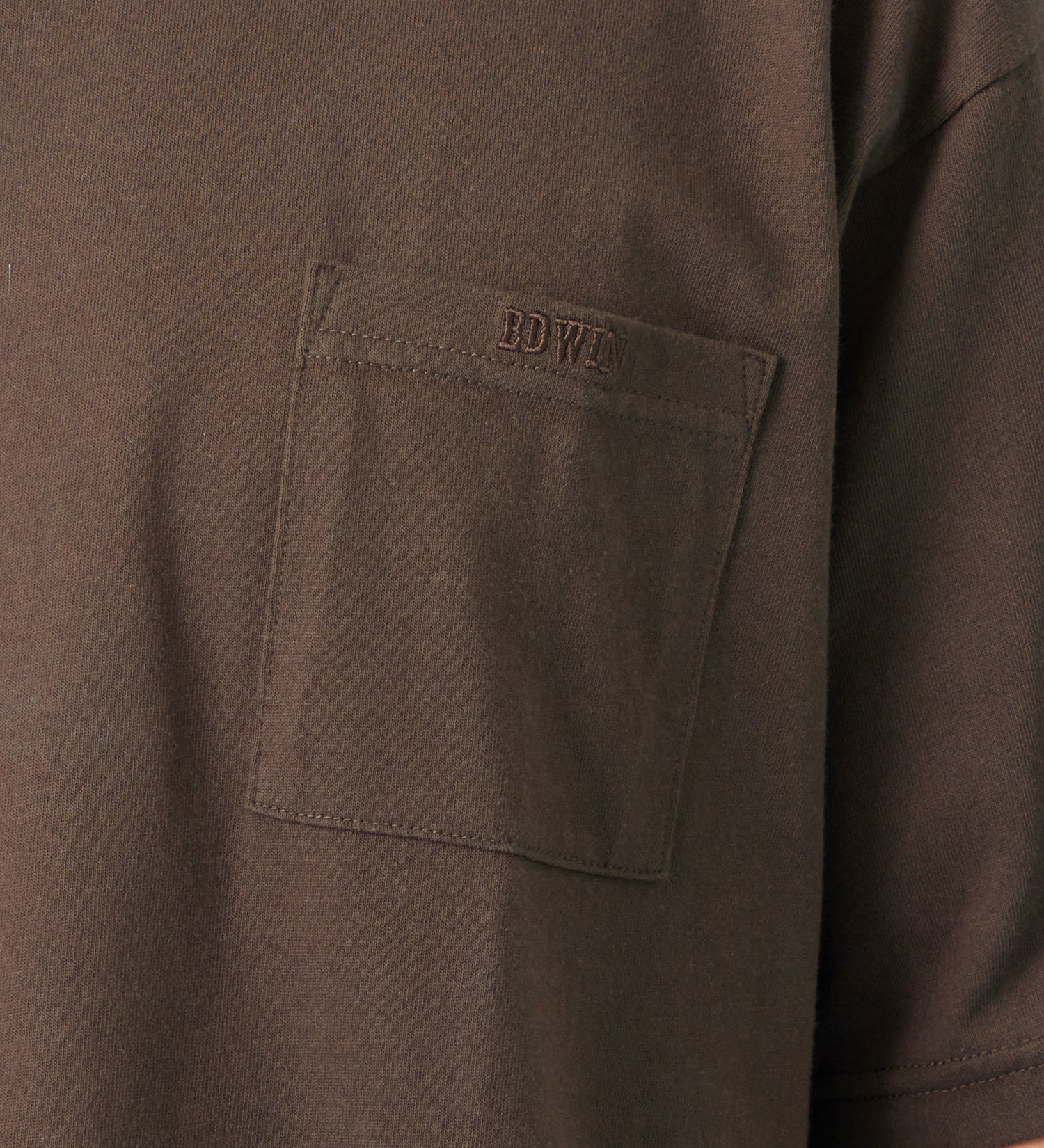 EDWIN(エドウイン)のドライ ポケット Tシャツ 半袖|トップス/Tシャツ/カットソー/メンズ|チャコールグレー