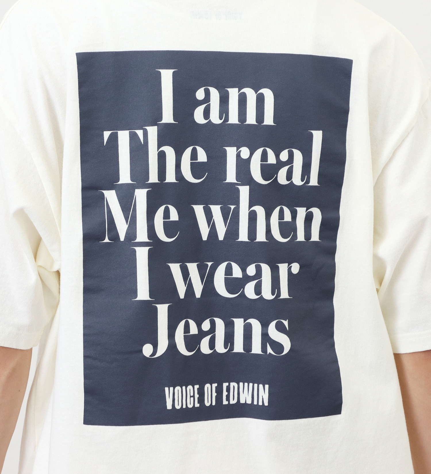 EDWIN(エドウイン)のユーズド プリント Tシャツ 半袖|トップス/Tシャツ/カットソー/メンズ|オフホワイト