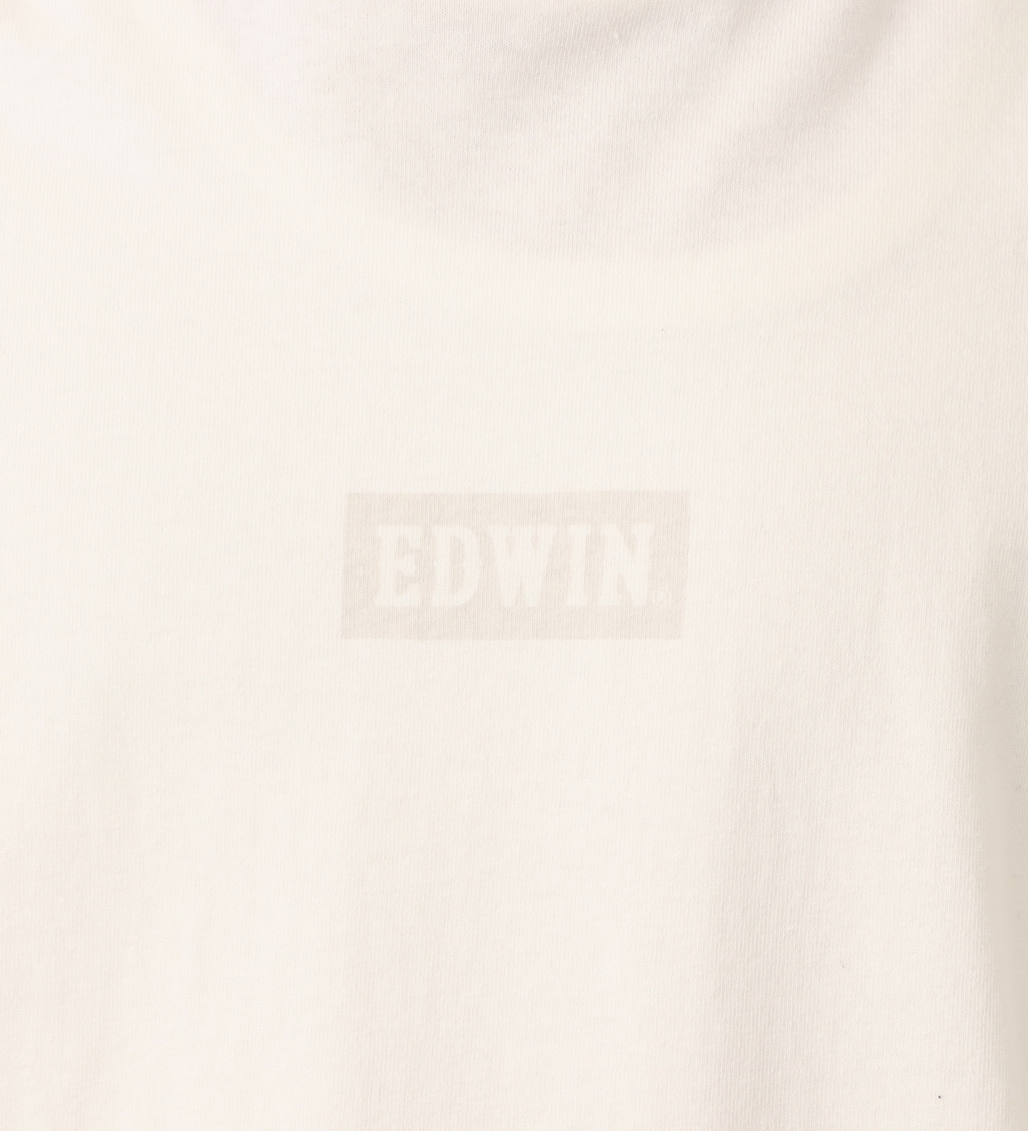 EDWIN(エドウイン)の長袖ボックスロゴプリントTシャツ|トップス/Tシャツ/カットソー/メンズ|オフホワイト