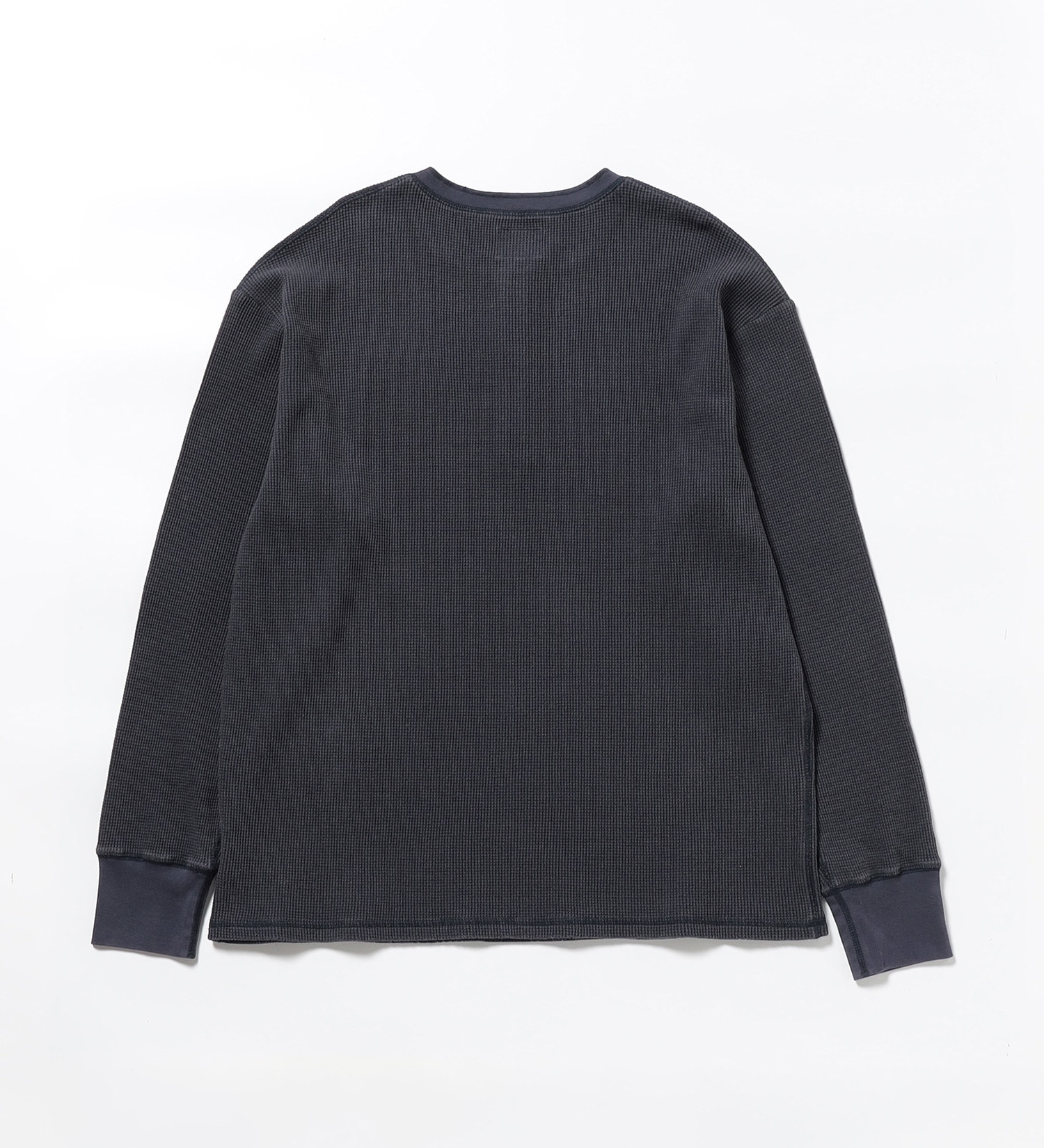 EDWIN(エドウイン)の長袖ワッフル ヘンリーネックTシャツ|トップス/Tシャツ/カットソー/メンズ|インディゴブルー