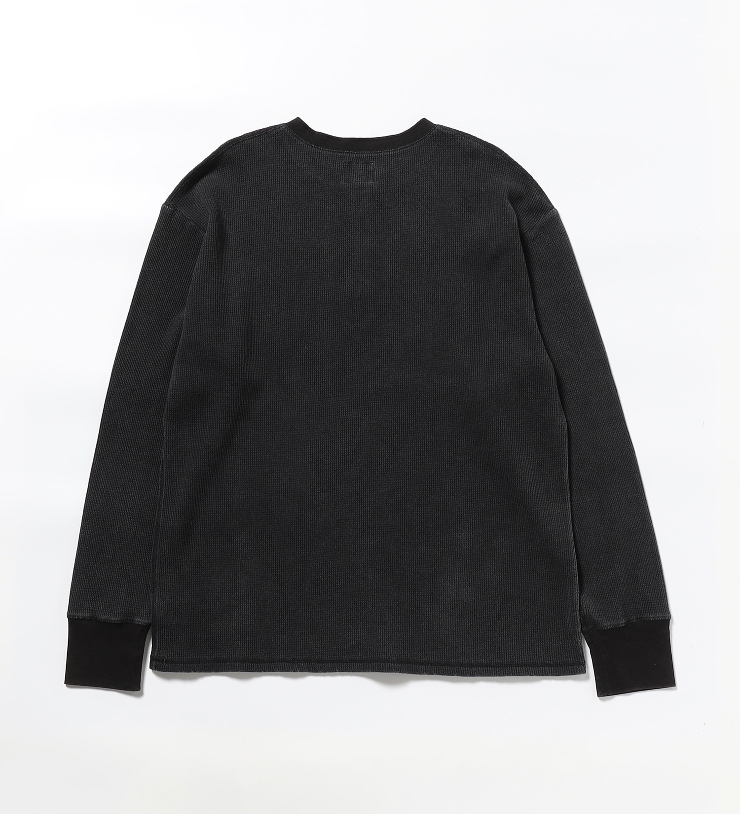 EDWIN(エドウイン)の長袖ワッフル ヘンリーネックTシャツ|トップス/Tシャツ/カットソー/メンズ|チャコール