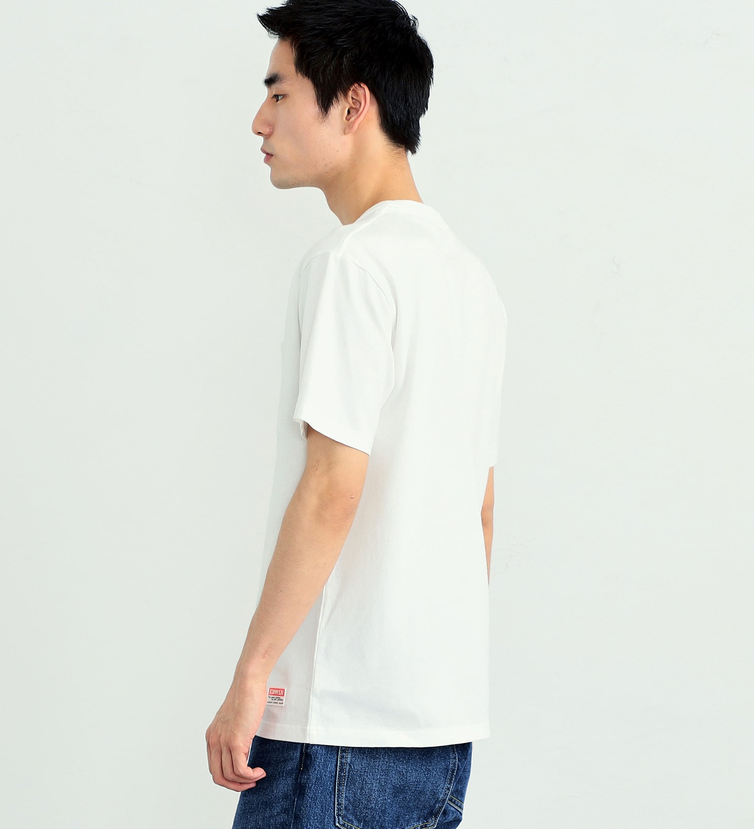 EDWIN(エドウイン)の【父の日割対象】EDWIN 半袖ポケットTシャツ|トップス/Tシャツ/カットソー/メンズ|ホワイト