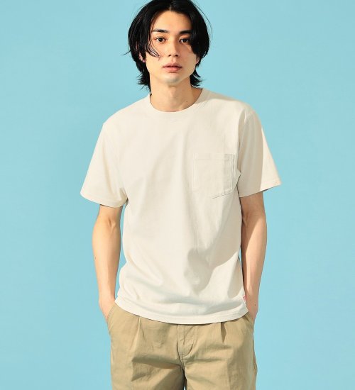 EDWIN(エドウイン)のEDWIN 半袖ポケットTシャツ|トップス/Tシャツ/カットソー/メンズ|オフホワイト