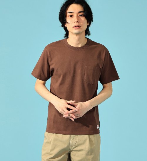 EDWIN(エドウイン)のEDWIN 半袖ポケットTシャツ|トップス/Tシャツ/カットソー/メンズ|ブラウン