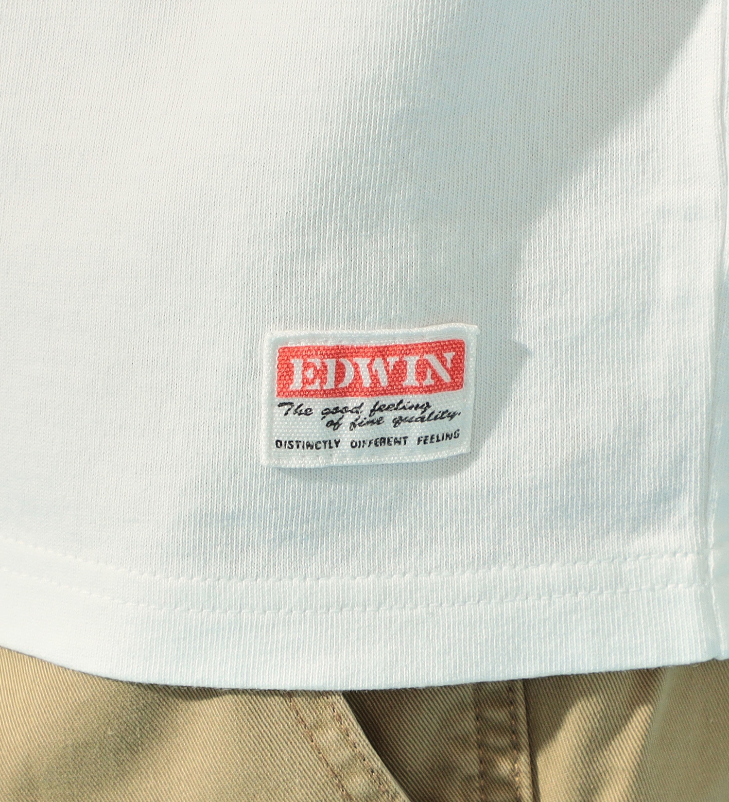EDWIN(エドウイン)の【父の日割対象】EDWIN 半袖ルーズフィットTシャツ|トップス/Tシャツ/カットソー/メンズ|ホワイト