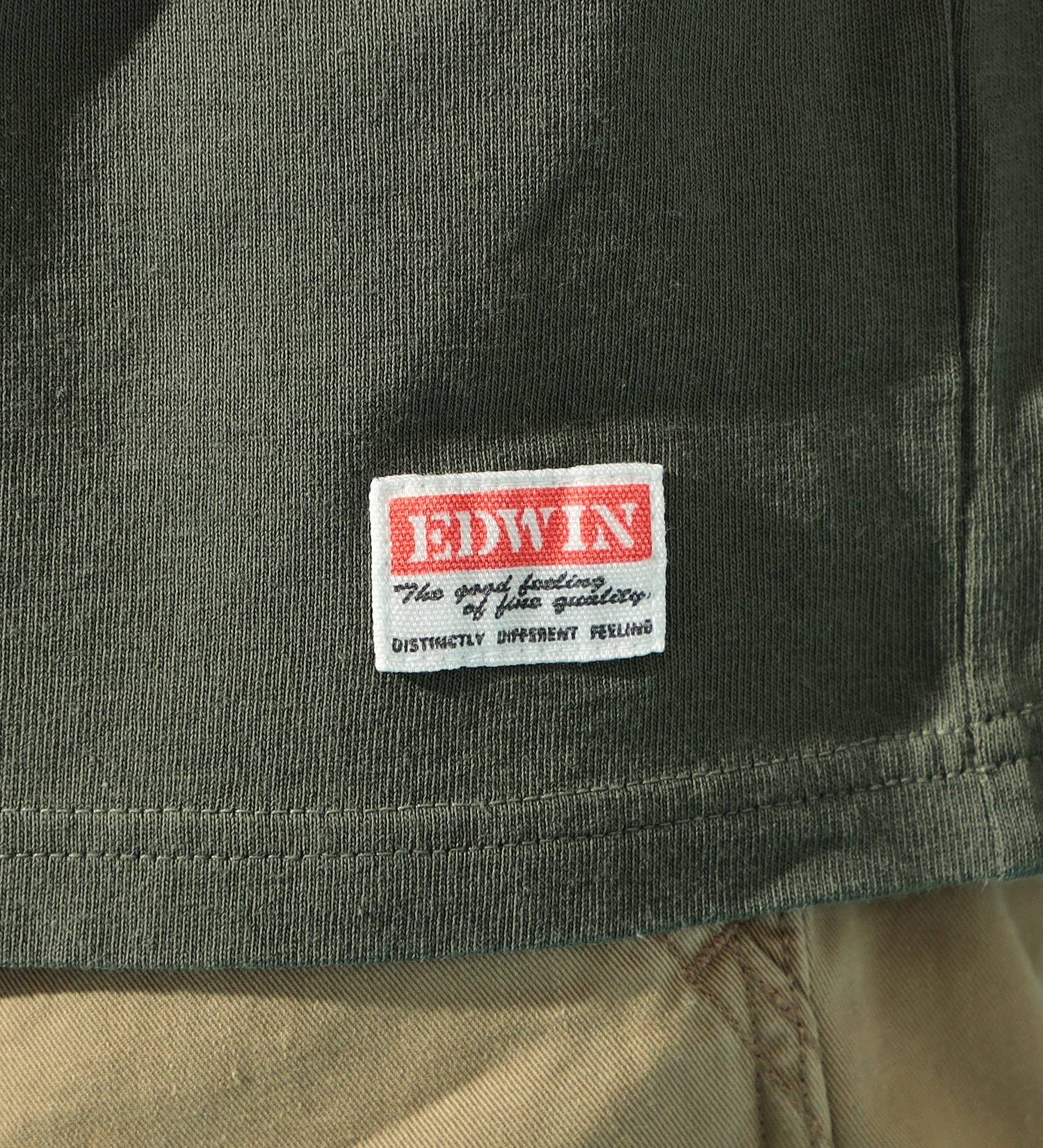 EDWIN(エドウイン)のEDWIN 半袖ルーズフィットTシャツ|トップス/Tシャツ/カットソー/メンズ|カーキ