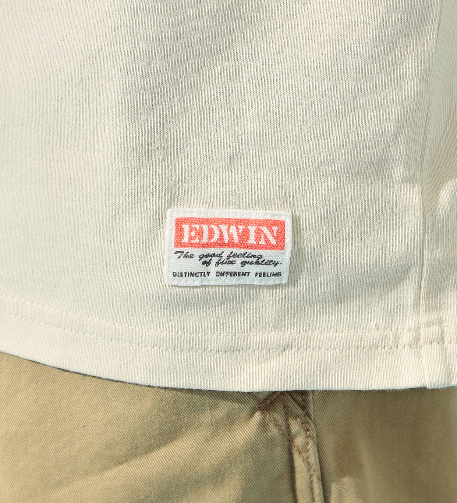 EDWIN(エドウイン)のEDWIN 半袖ルーズフィットTシャツ|トップス/Tシャツ/カットソー/メンズ|オフホワイト