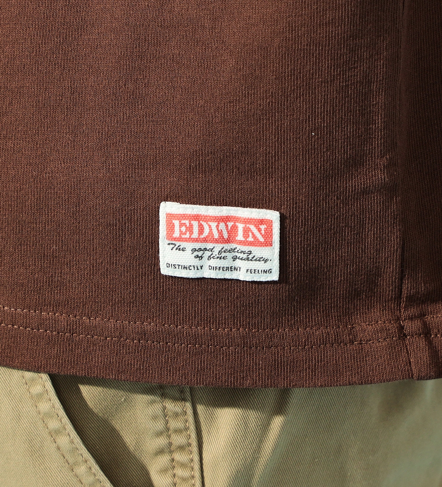 EDWIN(エドウイン)のEDWIN 半袖ルーズフィットTシャツ|トップス/Tシャツ/カットソー/メンズ|ブラウン