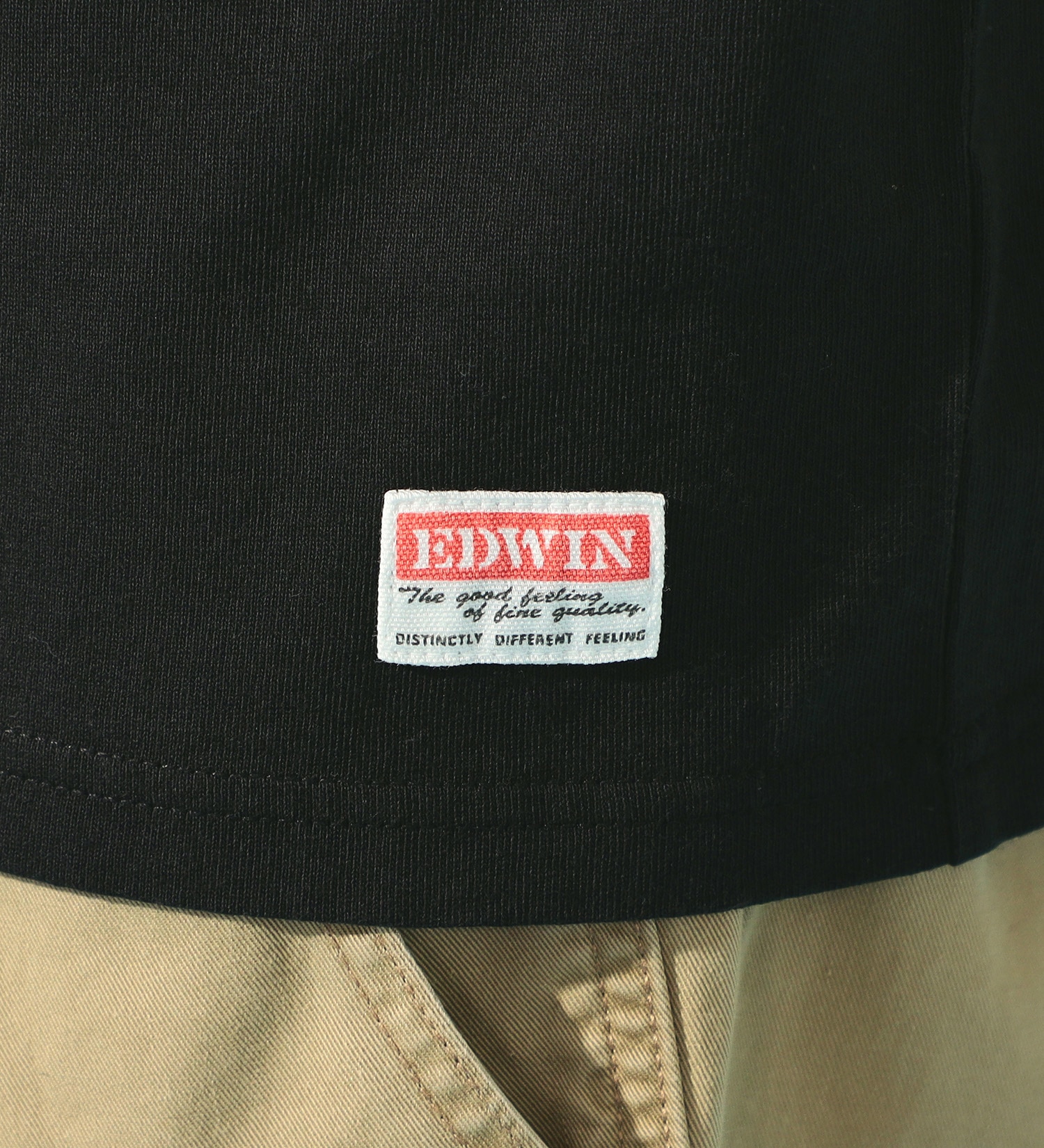 EDWIN(エドウイン)のEDWIN 半袖ルーズフィットTシャツ|トップス/Tシャツ/カットソー/メンズ|ブラック