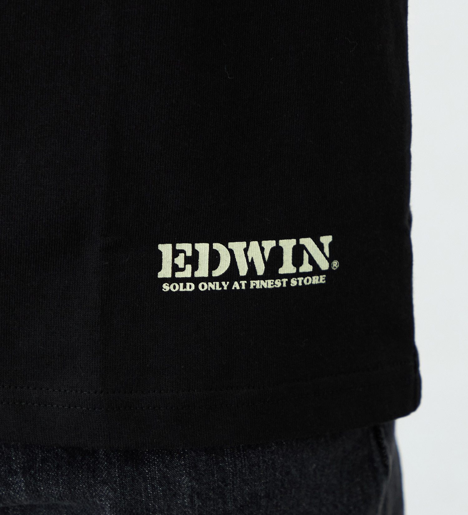 EDWIN(エドウイン)のバックプリント Tシャツ 長袖|トップス/Tシャツ/カットソー/メンズ|ブラック