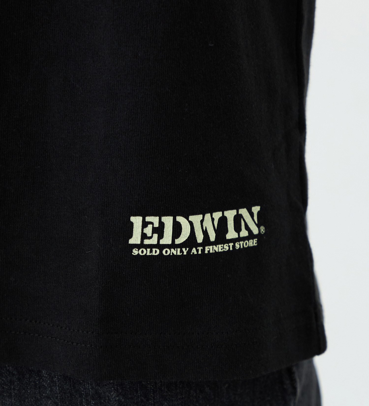 EDWIN(エドウイン)のバックプリント Tシャツ 長袖|トップス/Tシャツ/カットソー/メンズ|ブラック