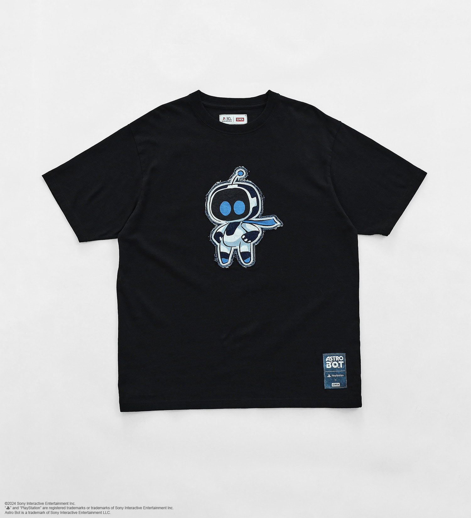 EDWIN(エドウイン)の【予約】【ASTRO BOT × EDWIN】パッチTシャツ|トップス/Tシャツ/カットソー/メンズ|ブラック