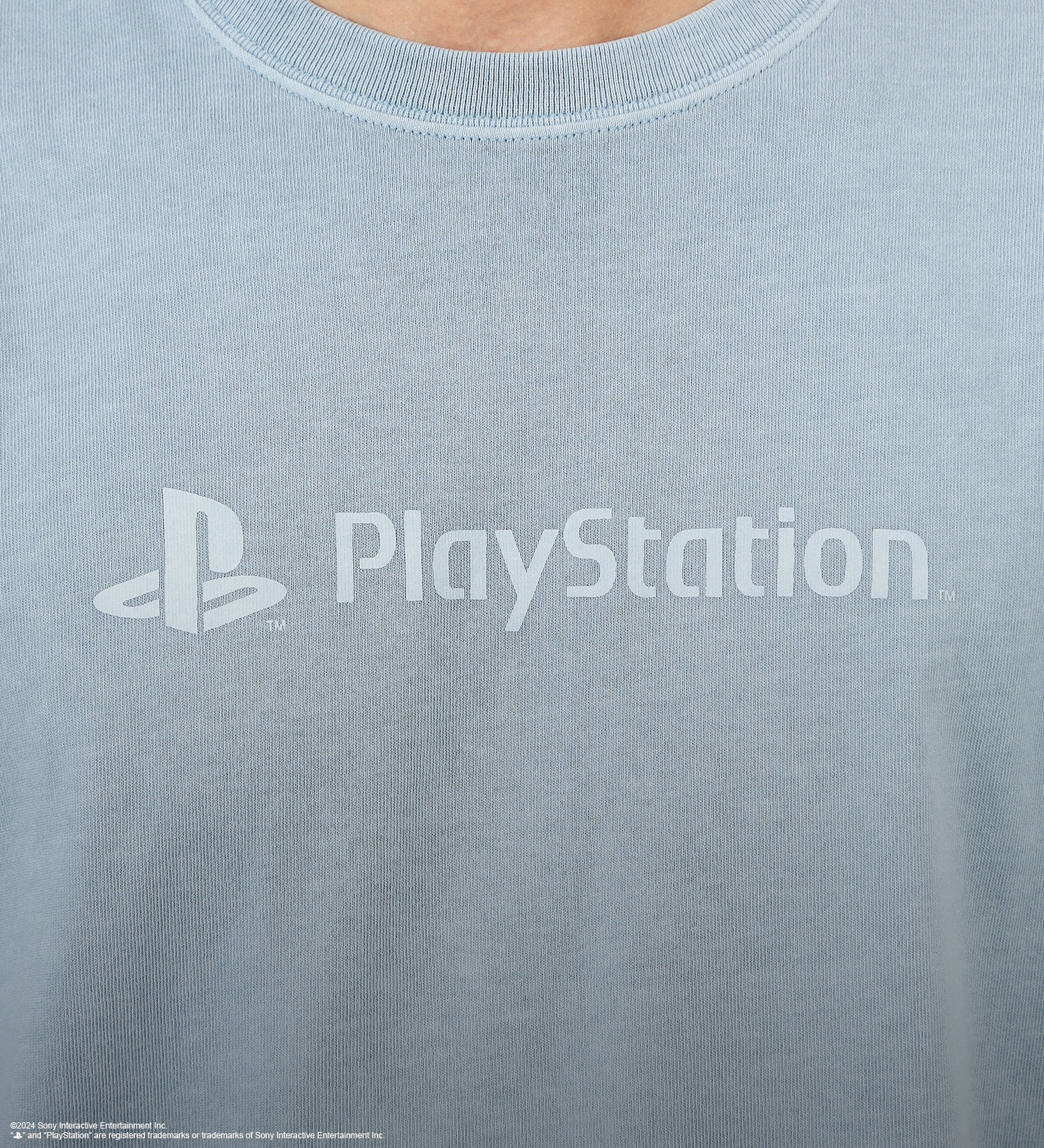 EDWIN(エドウイン)の【予約】【PlayStation × EDWIN】30 周年 ピグメントTシャツ|トップス/Tシャツ/カットソー/メンズ|ブルー