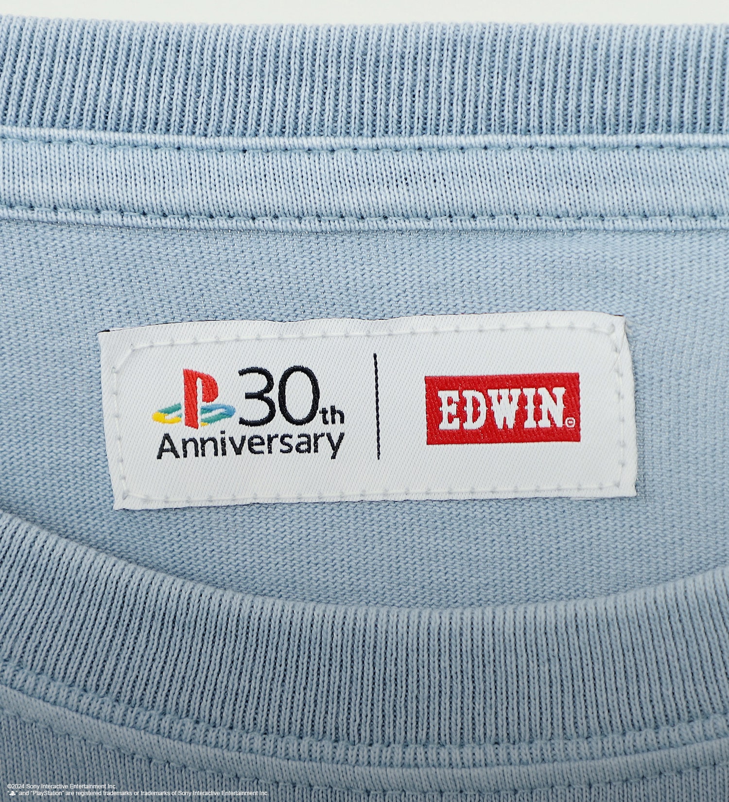 EDWIN(エドウイン)の【予約】【PlayStation × EDWIN】30 周年 ピグメントTシャツ|トップス/Tシャツ/カットソー/メンズ|ブルー