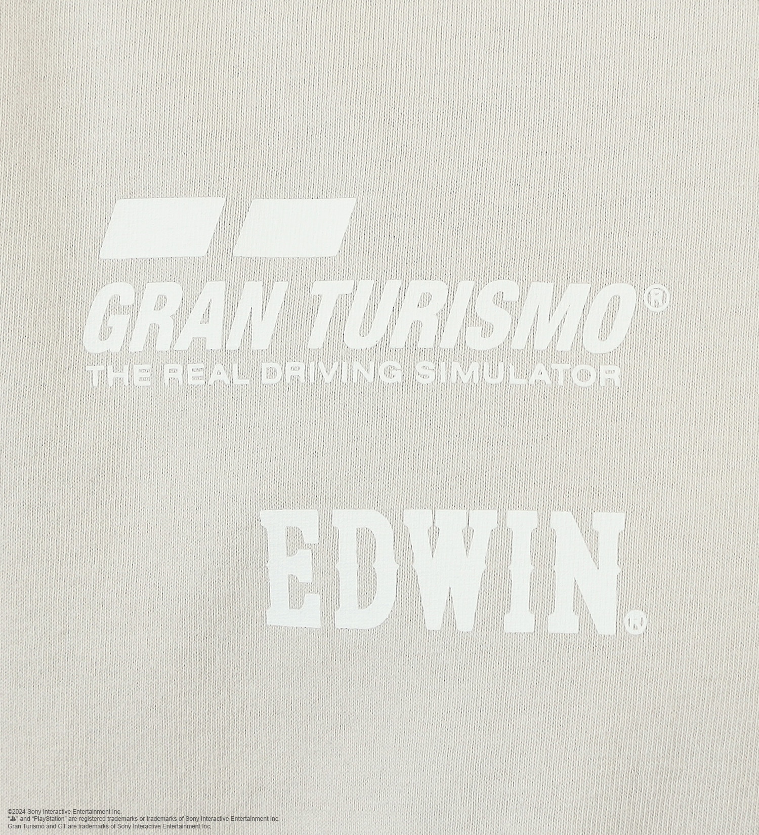 EDWIN(エドウイン)の【予約】【GRAN TURISMO × EDWIN】プリントTシャツ|トップス/Tシャツ/カットソー/メンズ|ベージュ系その他