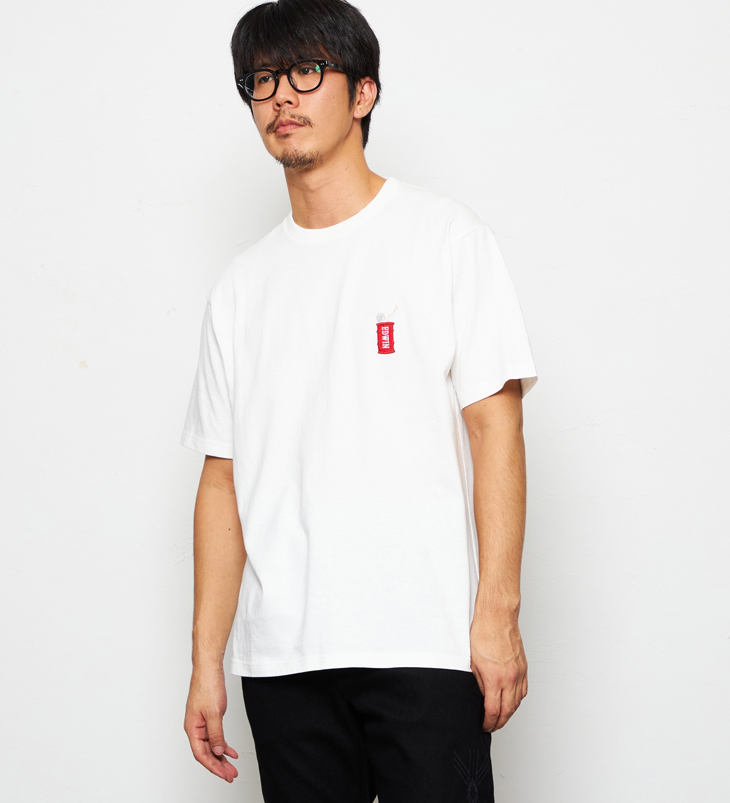 EDWIN(エドウイン)の【予約】【SYNDUALITY × EDWIN】Tシャツ|トップス/Tシャツ/カットソー/メンズ|ホワイト