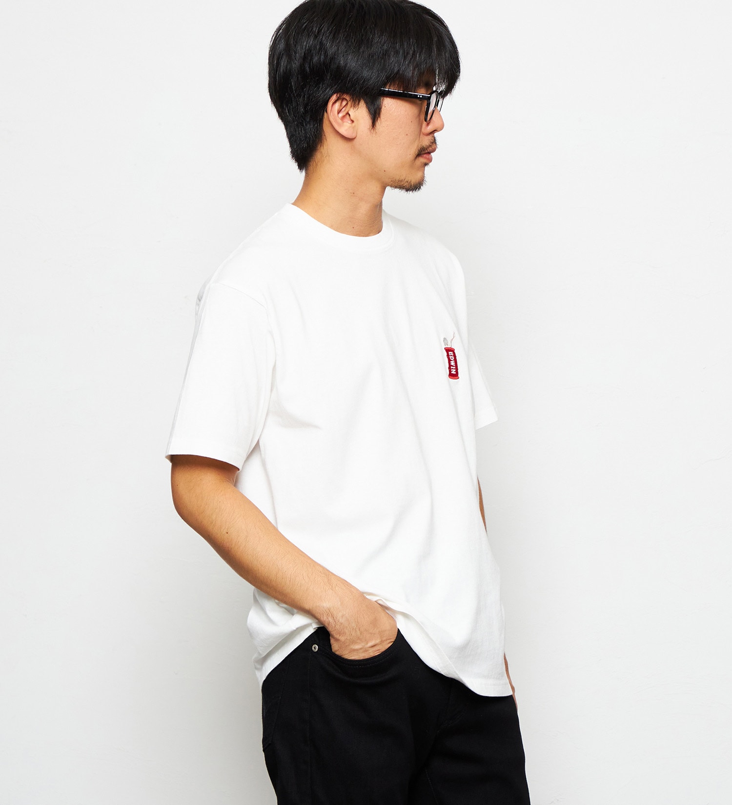 EDWIN(エドウイン)の【予約】【SYNDUALITY × EDWIN】Tシャツ|トップス/Tシャツ/カットソー/メンズ|ホワイト