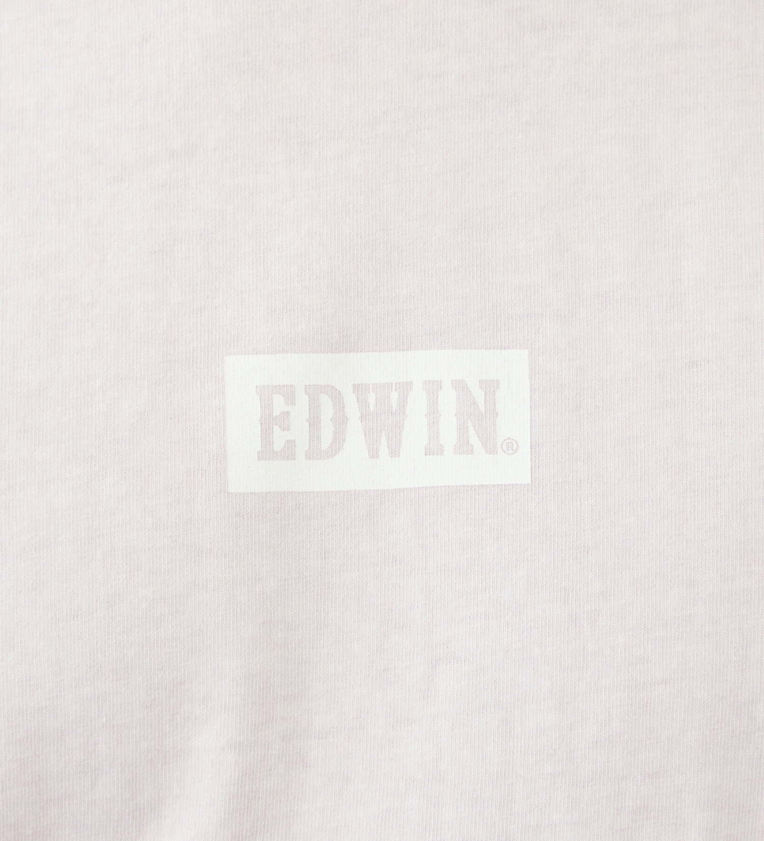 EDWIN(エドウイン)のボックスロゴ Tシャツ 半袖|トップス/Tシャツ/カットソー/メンズ|ピンク