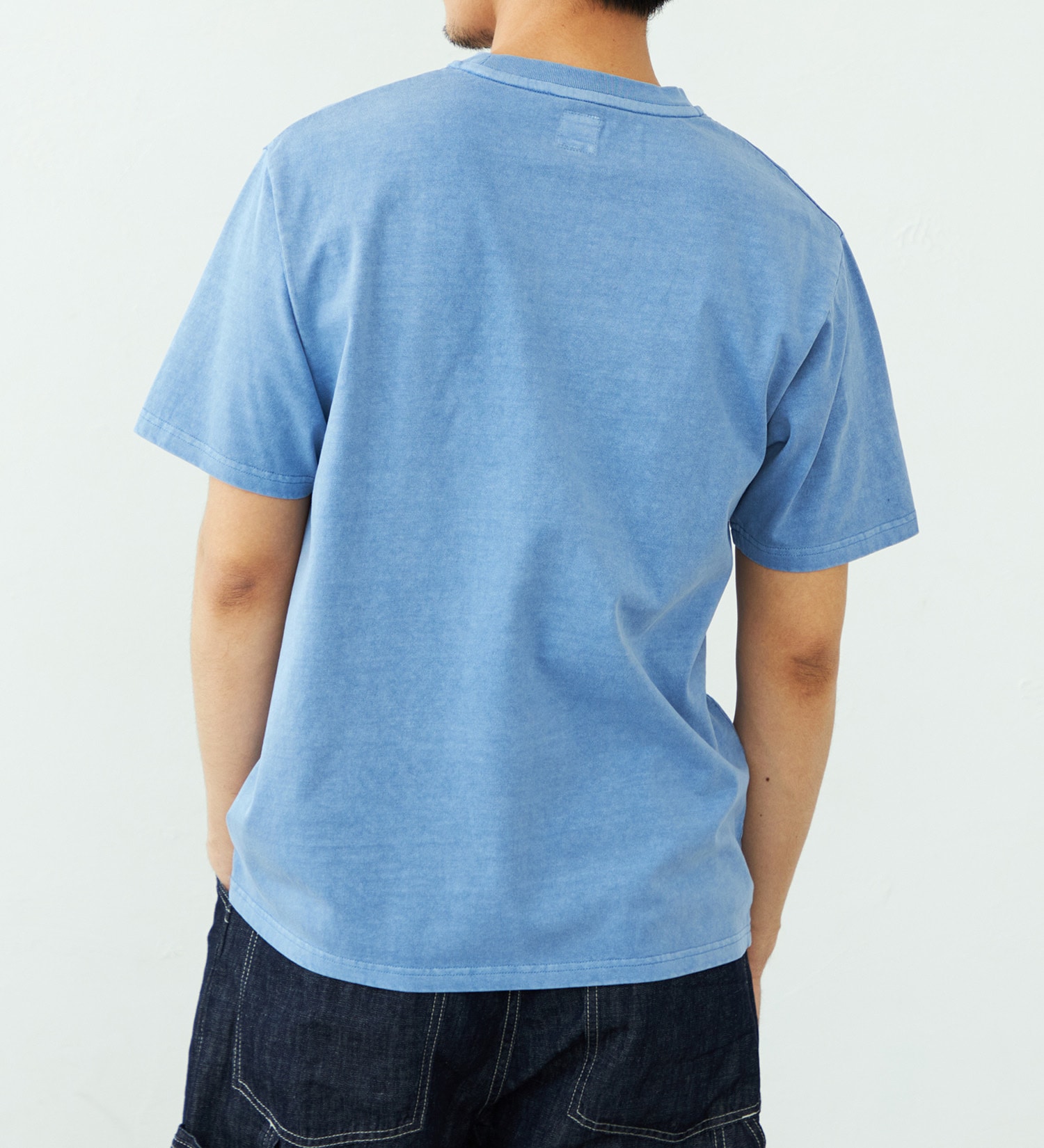 EDWIN(エドウイン)のボックスロゴ Tシャツ 半袖|トップス/Tシャツ/カットソー/メンズ|ブルー