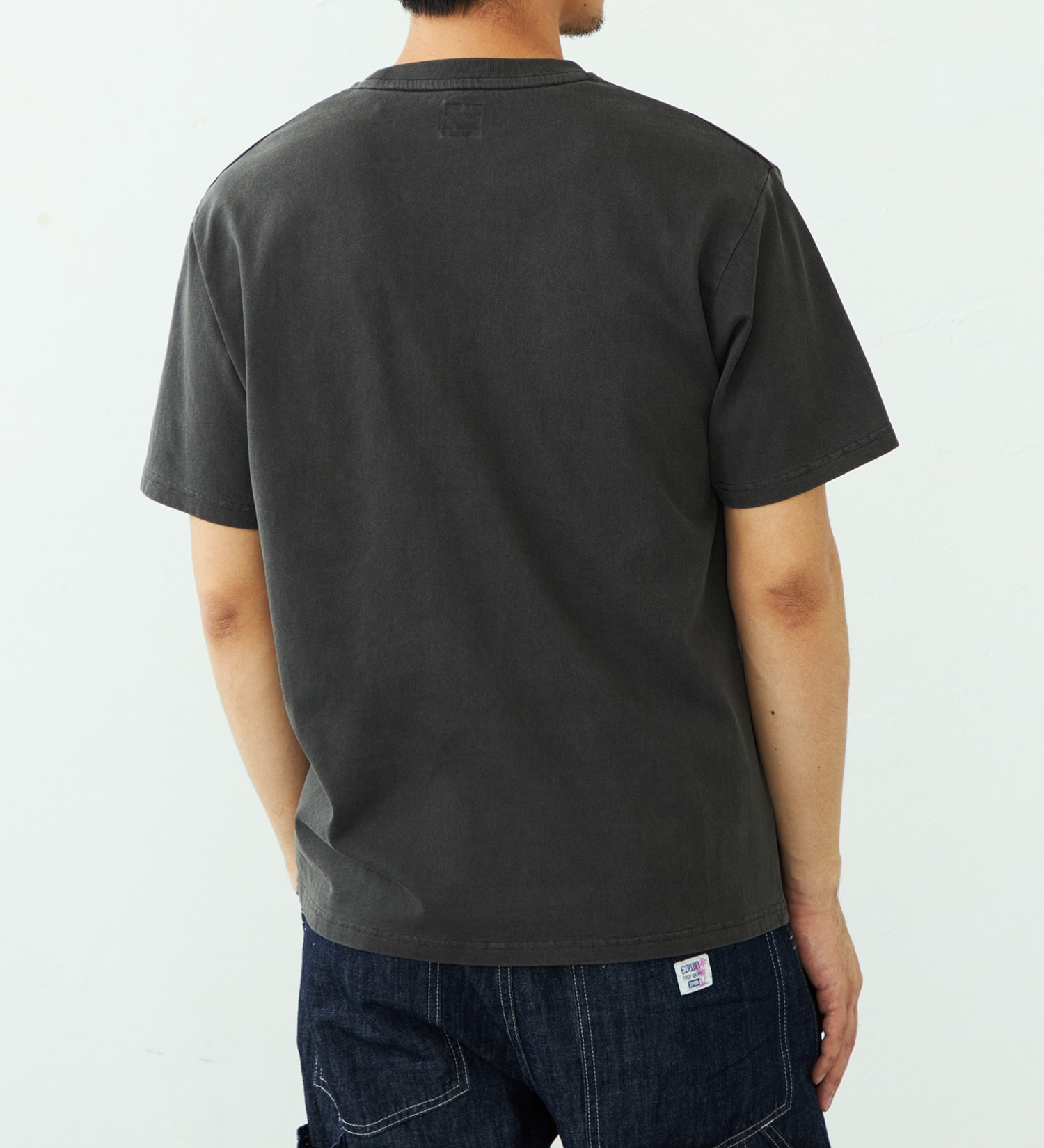 EDWIN(エドウイン)のボックスロゴ Tシャツ 半袖|トップス/Tシャツ/カットソー/メンズ|ダークグレー