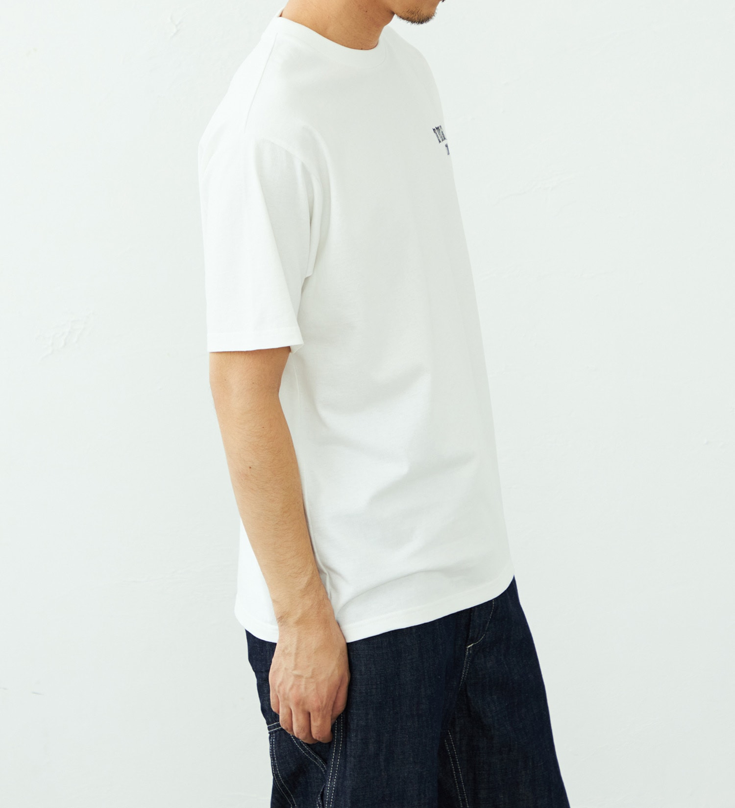 EDWIN(エドウイン)のバックプリント Tシャツ 半袖 刺繍|トップス/Tシャツ/カットソー/メンズ|ホワイト