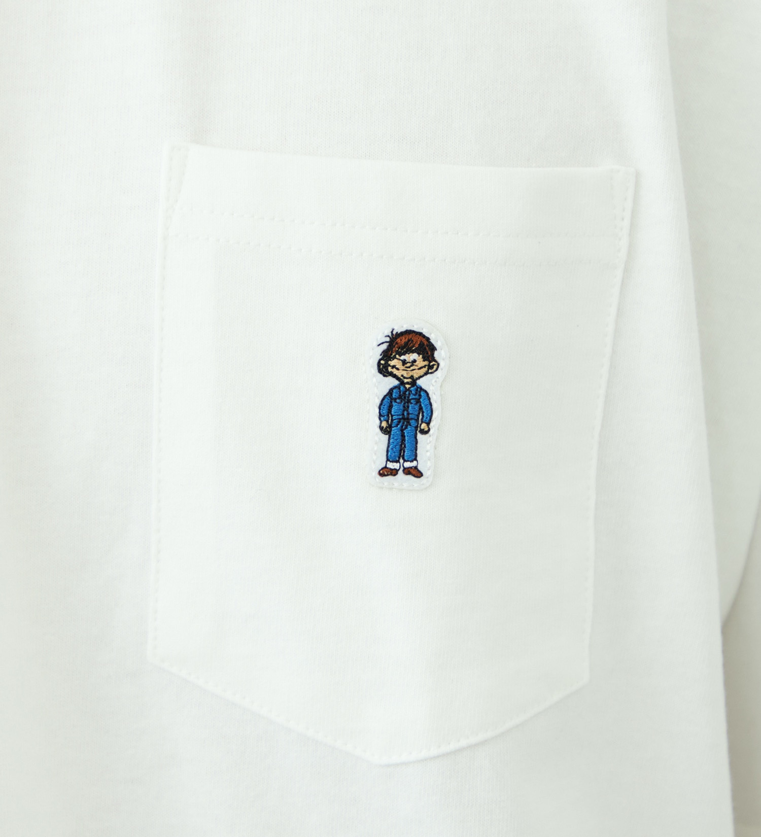 EDWIN(エドウイン)のワンポイント ポケットTシャツ 半袖|トップス/Tシャツ/カットソー/メンズ|ホワイト
