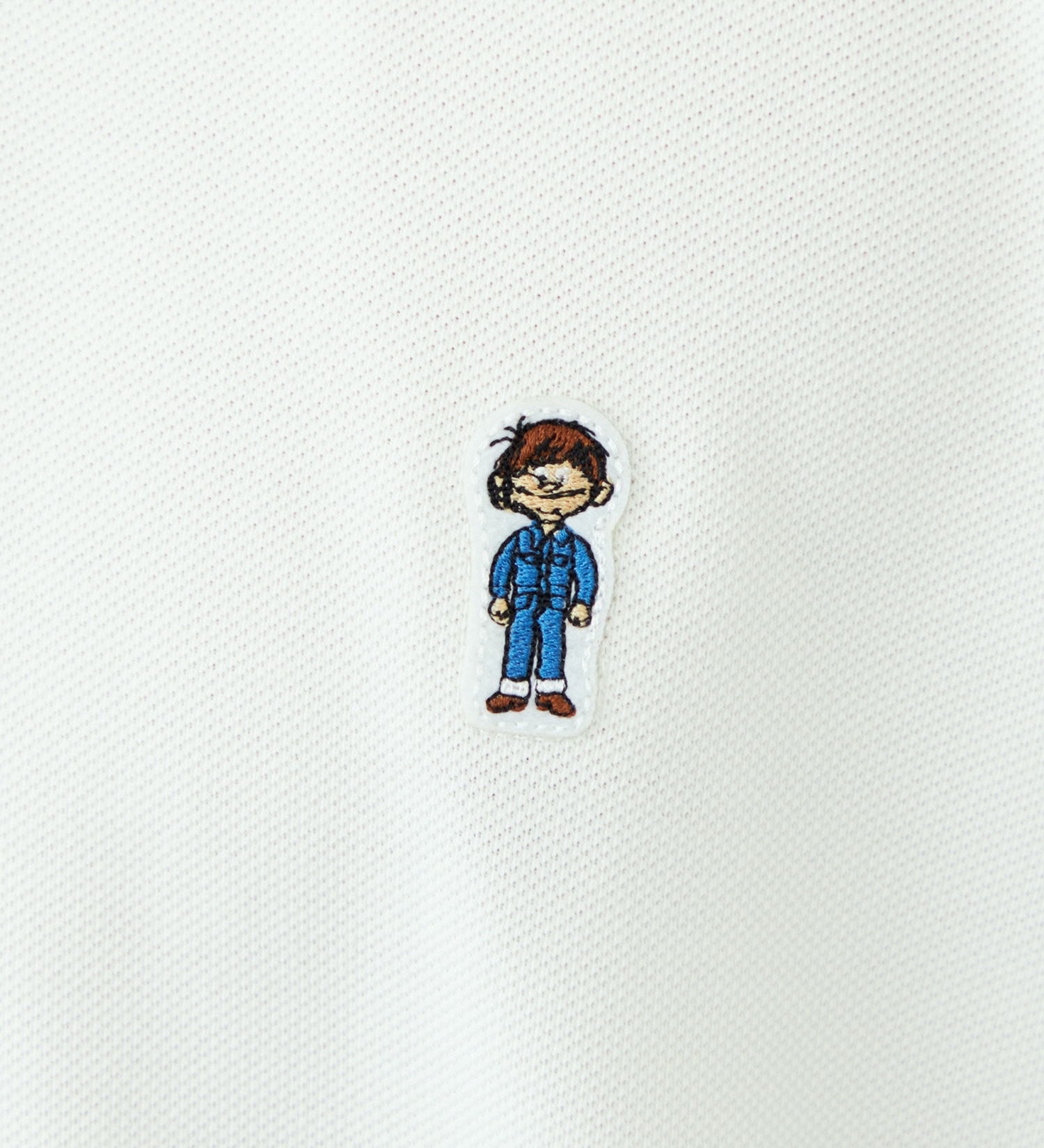 EDWIN(エドウイン)のワンポイント ポロシャツ 半袖|トップス/ポロシャツ/メンズ|ホワイト