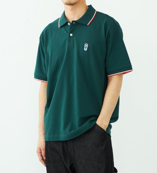 EDWIN(エドウイン)のワンポイント ポロシャツ 半袖|トップス/ポロシャツ/メンズ|グリーン