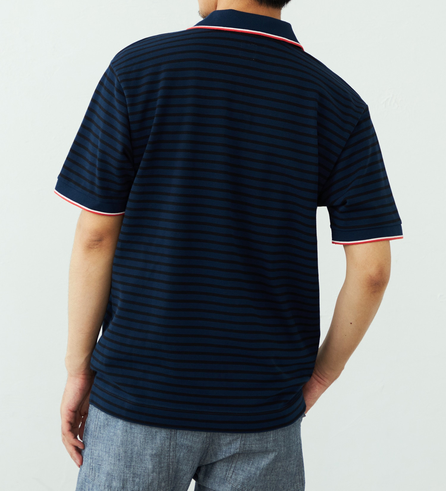 EDWIN(エドウイン)のワンポイント ポロシャツ 半袖|トップス/ポロシャツ/メンズ|ネイビー2