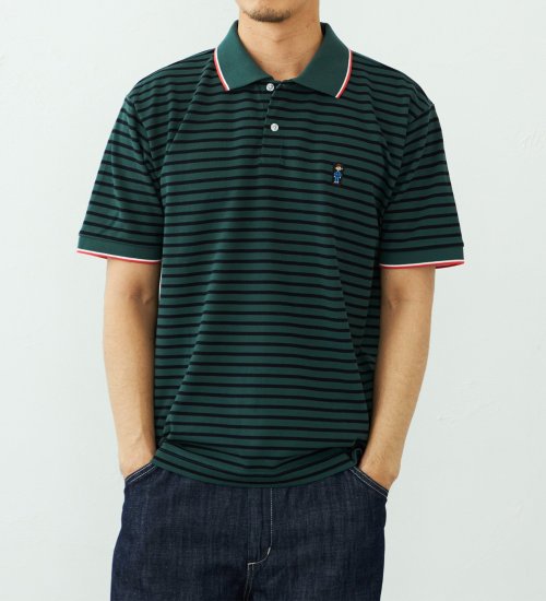 EDWIN(エドウイン)のワンポイント ポロシャツ 半袖|トップス/ポロシャツ/メンズ|グリーン系その他