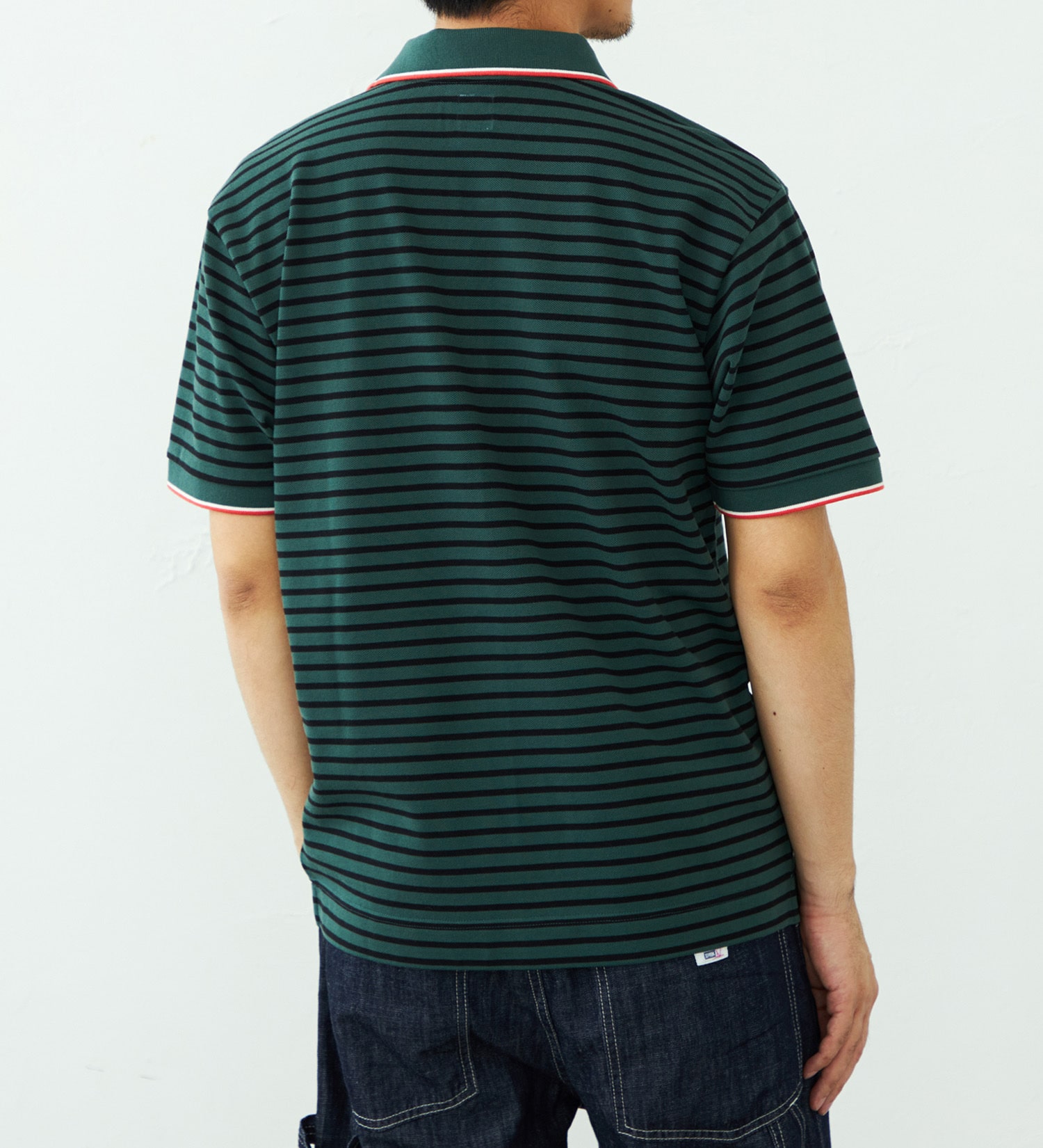 EDWIN(エドウイン)のワンポイント ポロシャツ 半袖|トップス/ポロシャツ/メンズ|グリーン系その他