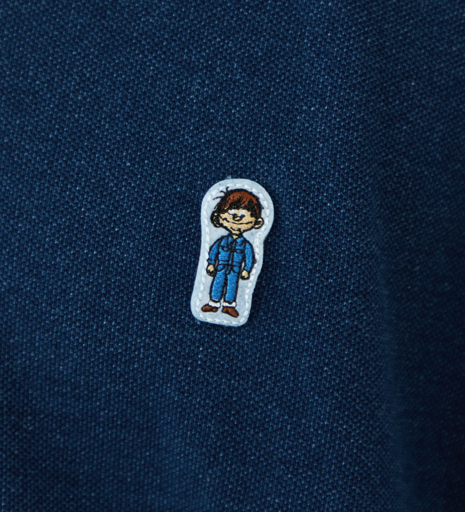 EDWIN(エドウイン)のワンポイント ポロシャツ 半袖|トップス/ポロシャツ/メンズ|ブルー