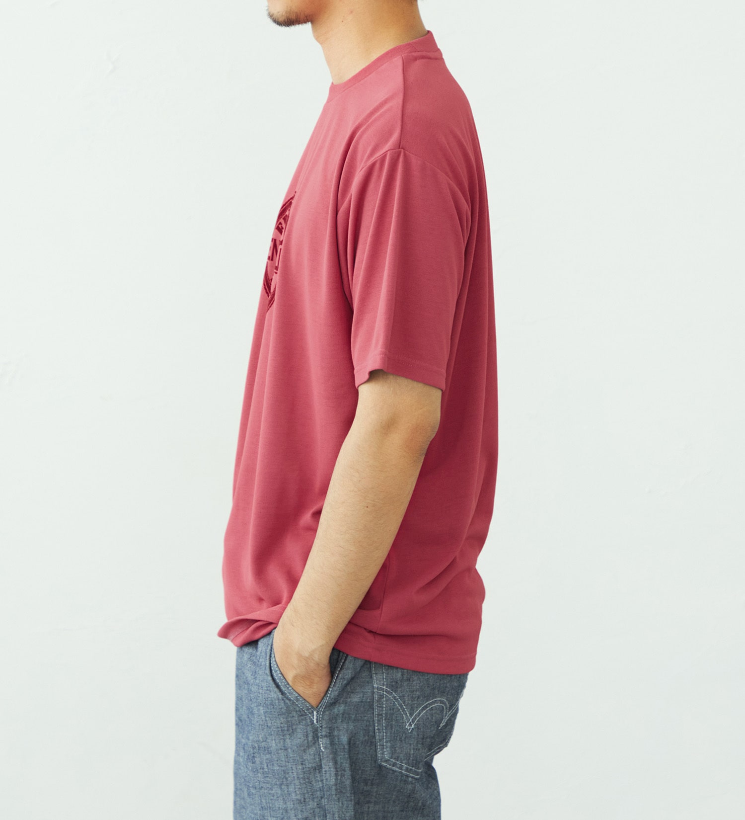 EDWIN(エドウイン)のプリントTシャツ 半袖|トップス/Tシャツ/カットソー/メンズ|レッド