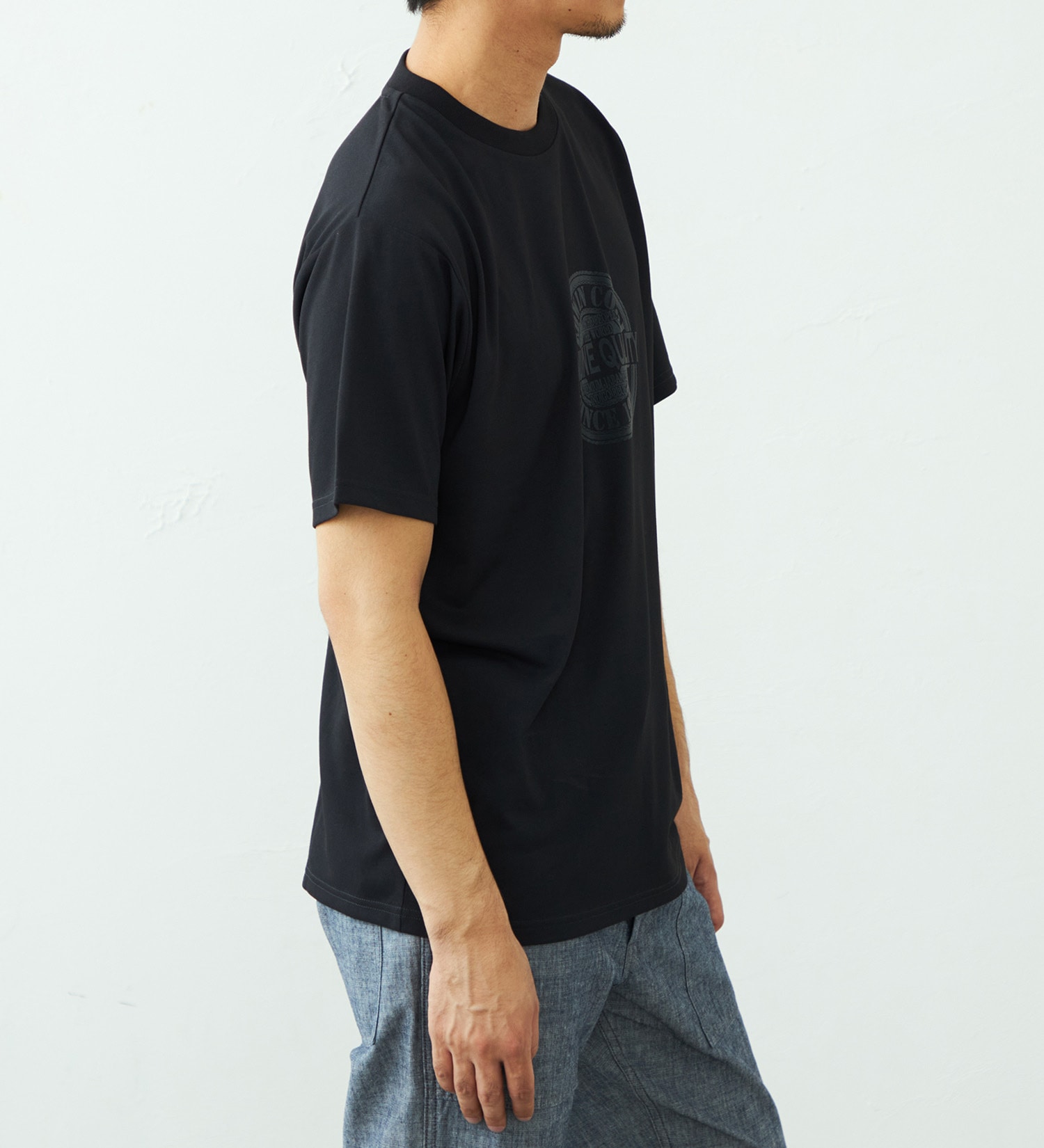 EDWIN(エドウイン)のプリントTシャツ 半袖|トップス/Tシャツ/カットソー/メンズ|ブラック