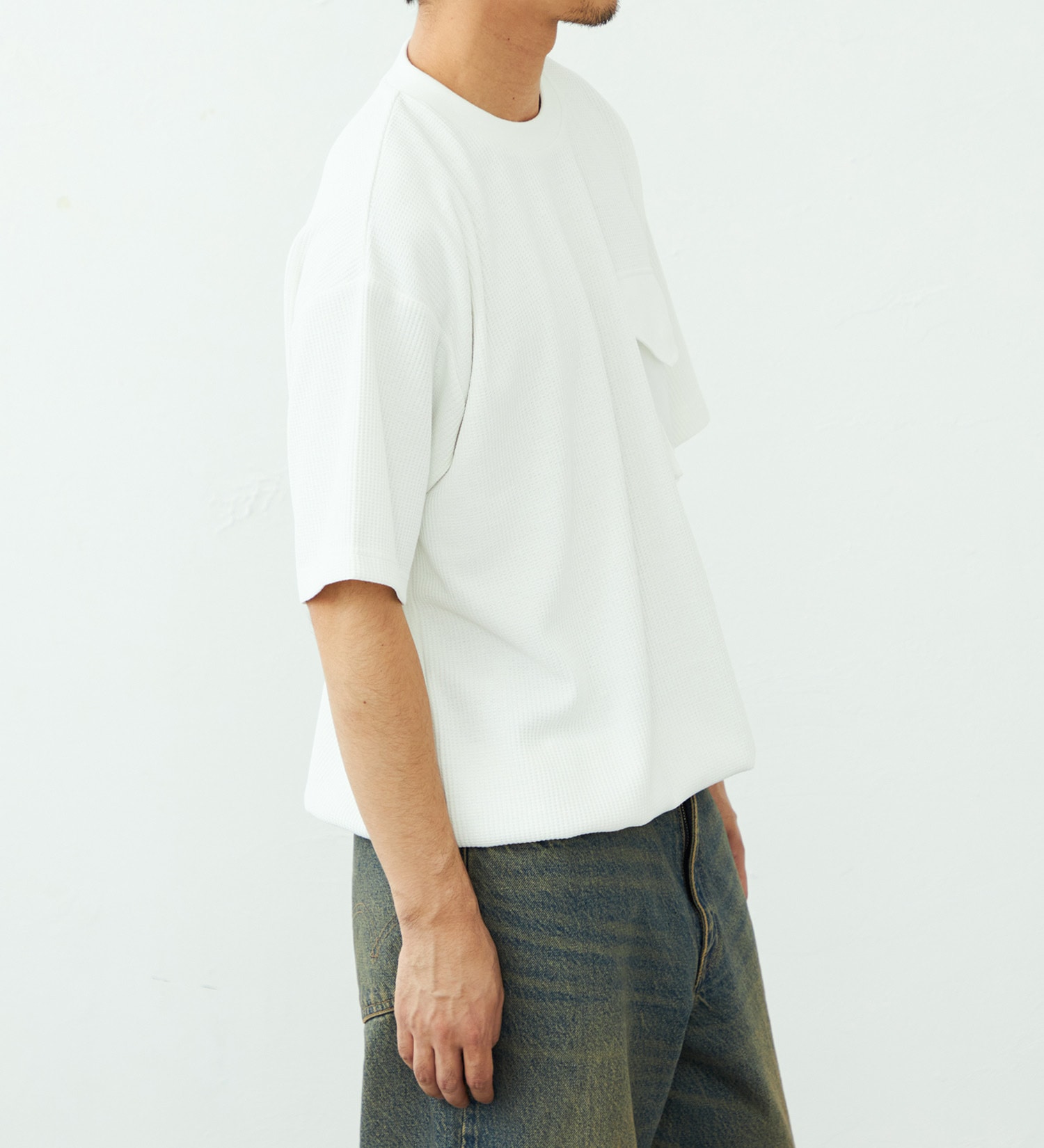 EDWIN(エドウイン)のポケットTシャツ 半袖|トップス/Tシャツ/カットソー/メンズ|ホワイト