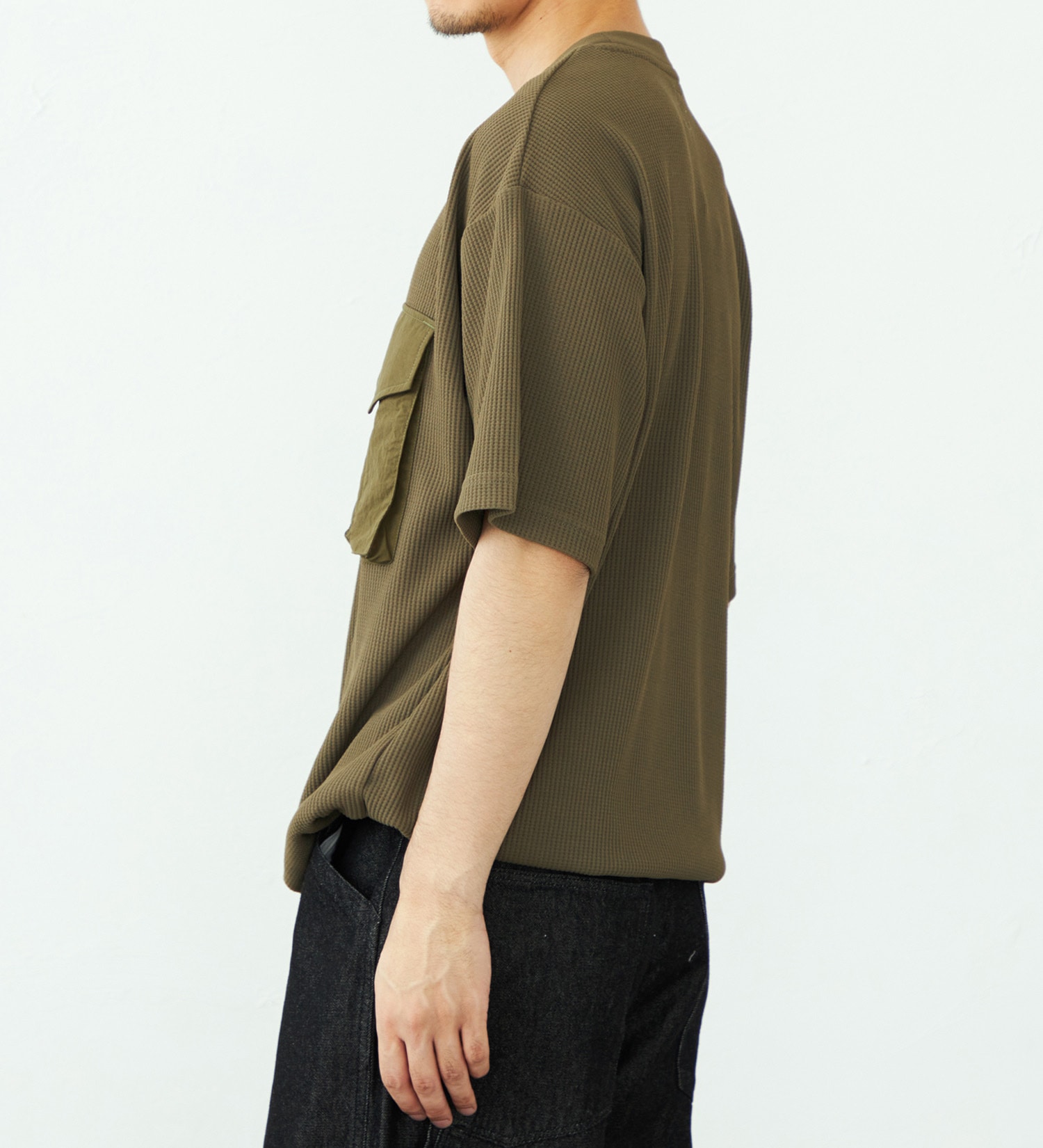 EDWIN(エドウイン)のポケットTシャツ 半袖|トップス/Tシャツ/カットソー/メンズ|グリーン
