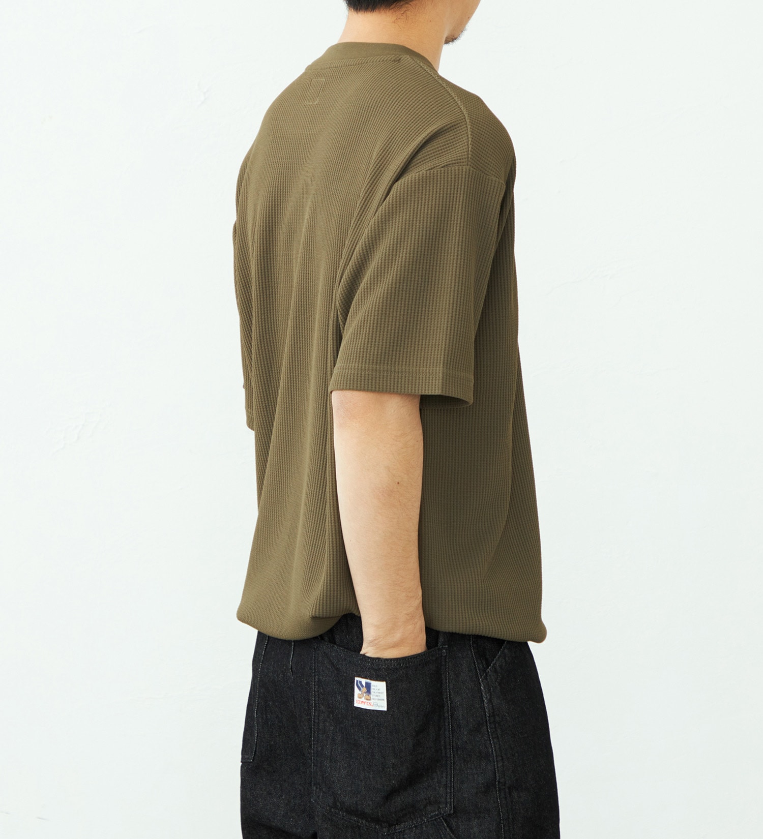 EDWIN(エドウイン)のポケットTシャツ 半袖|トップス/Tシャツ/カットソー/メンズ|グリーン