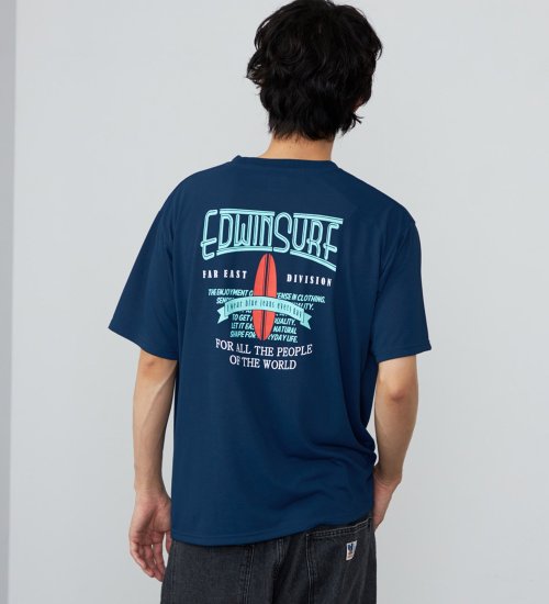 バックプリント Tシャツ 半袖 速乾