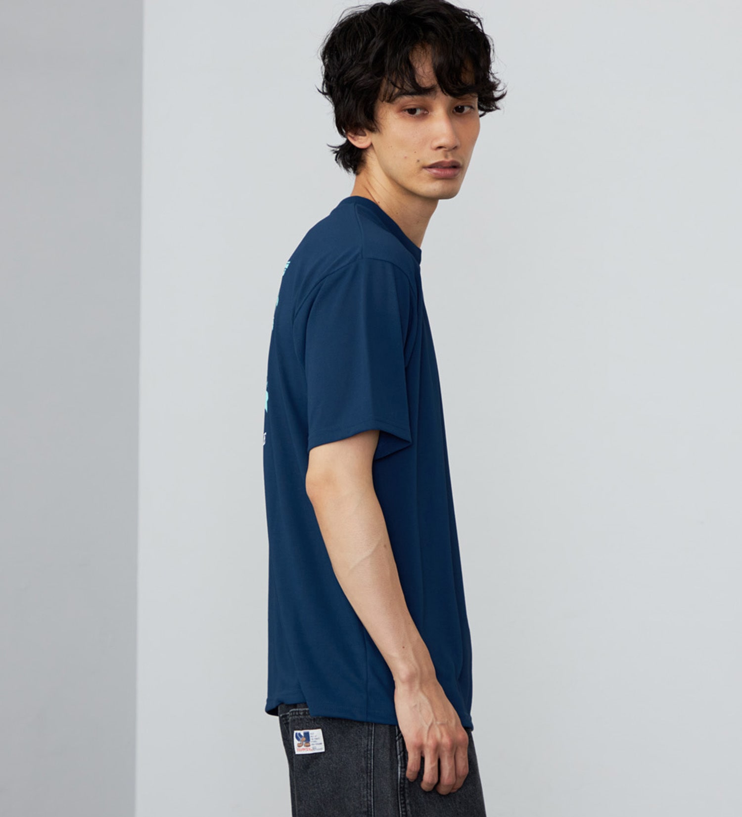 EDWIN(エドウイン)のバックプリント Tシャツ 半袖|トップス/Tシャツ/カットソー/メンズ|ネイビー