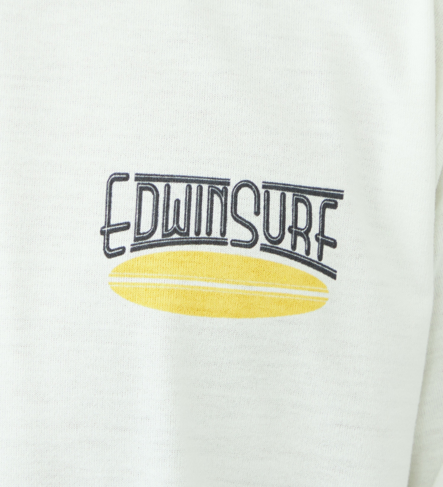 EDWIN(エドウイン)のバックプリント Tシャツ 半袖 速乾|トップス/Tシャツ/カットソー/メンズ|ホワイト