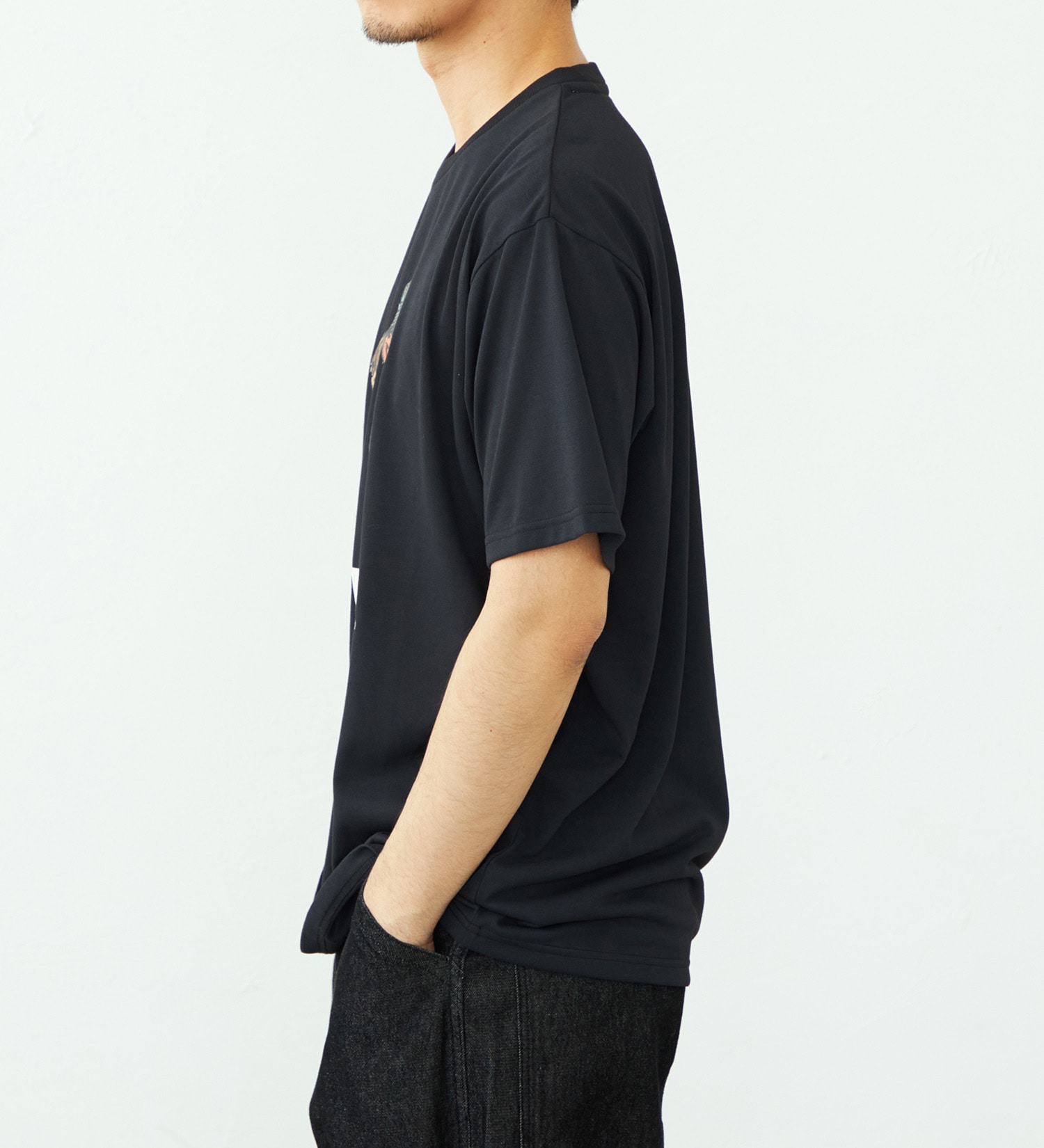 EDWIN(エドウイン)のプリント Tシャツ 半袖|トップス/Tシャツ/カットソー/メンズ|ブラック