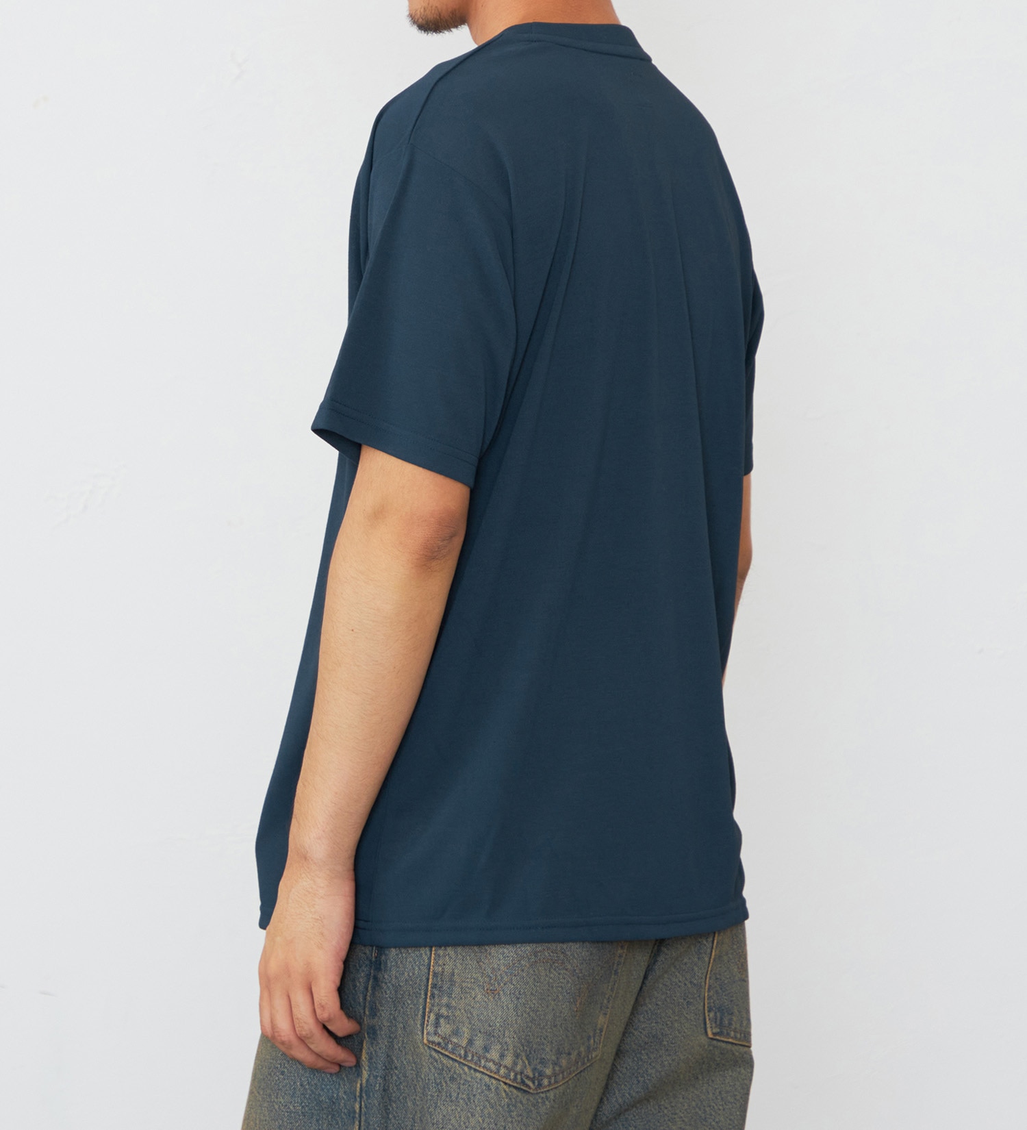 EDWIN(エドウイン)のデニムポケット Tシャツ 半袖|トップス/Tシャツ/カットソー/メンズ|ネイビー