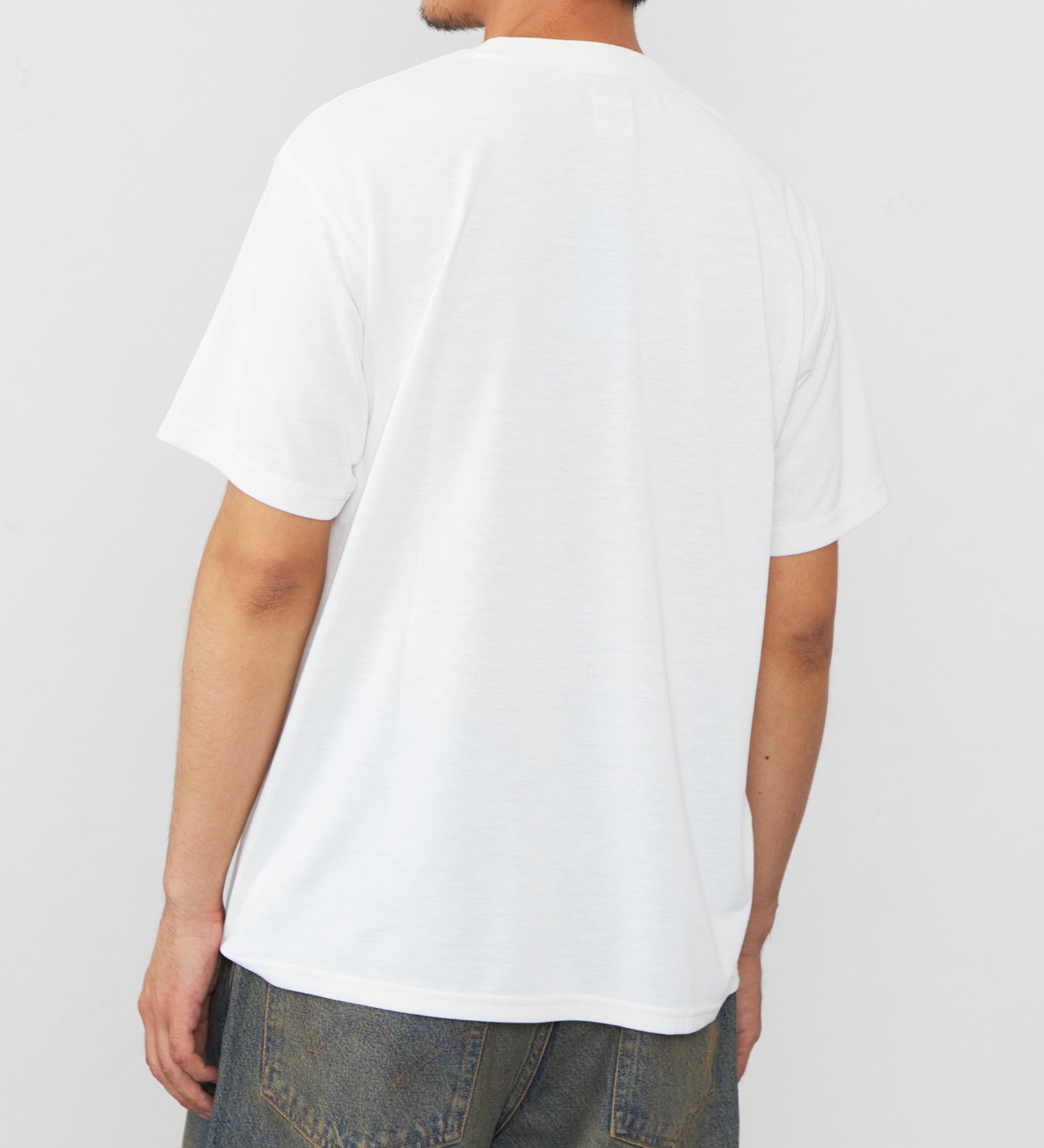 EDWIN(エドウイン)のデニムポケット Tシャツ 半袖|トップス/Tシャツ/カットソー/メンズ|ホワイト