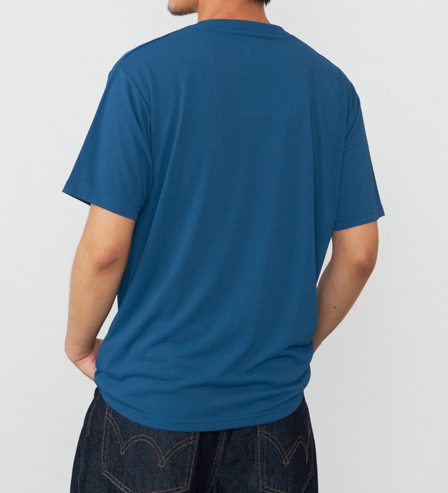 EDWIN(エドウイン)のデニムポケット Tシャツ 半袖|トップス/Tシャツ/カットソー/メンズ|ブルー