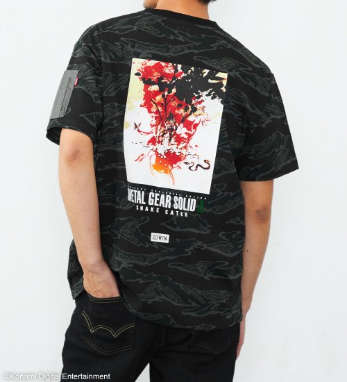 【予約】【METAL GEAR SOLID Δ × EDWIN】TIGER STRIPE T SHIRTS
