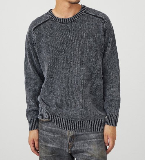 EDWIN(エドウイン)のユーズド クルーネックニット|トップス/ニット/セーター/メンズ|ブラック