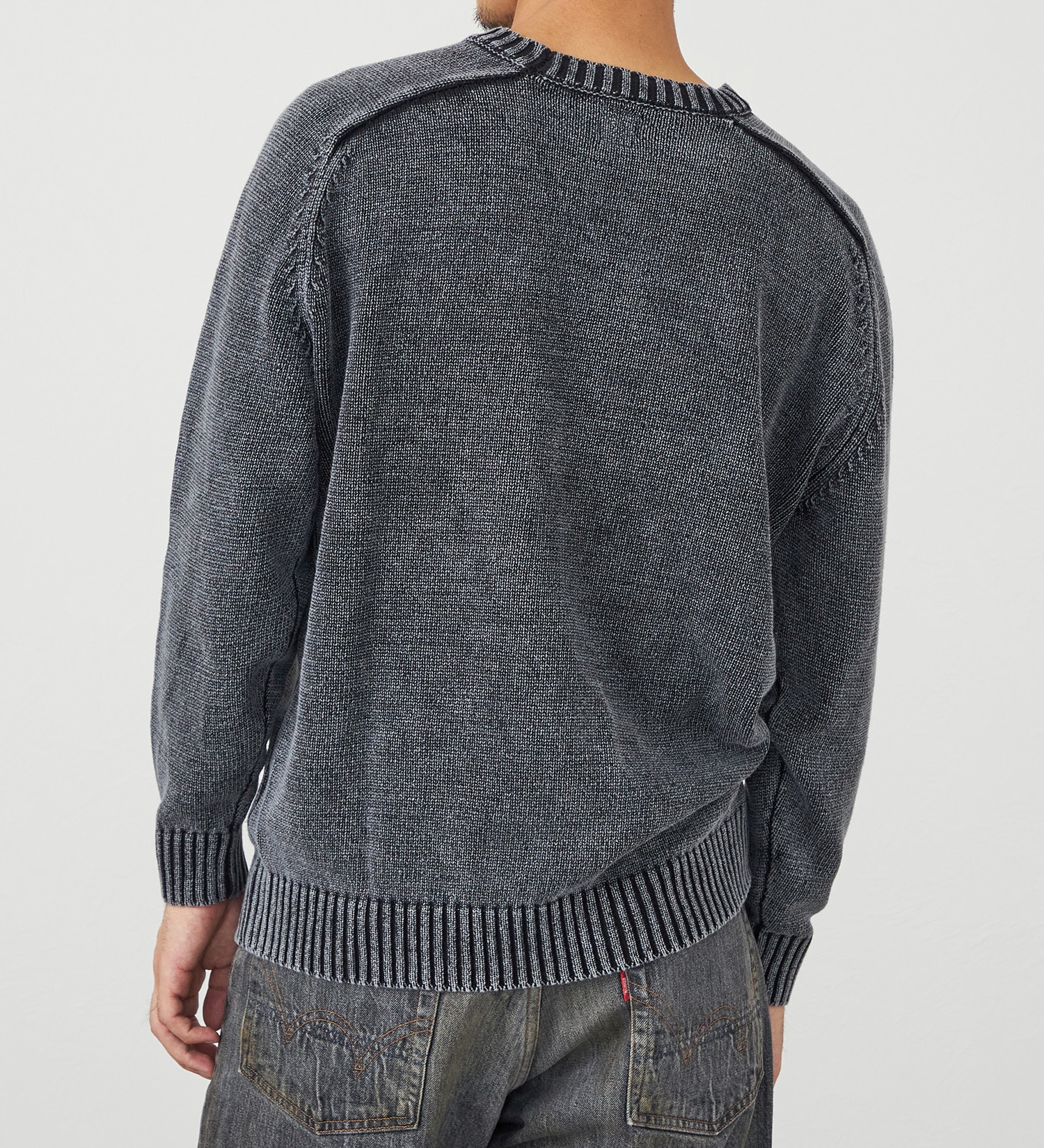 EDWIN(エドウイン)のユーズド クルーネックニット|トップス/ニット/セーター/メンズ|ブラック