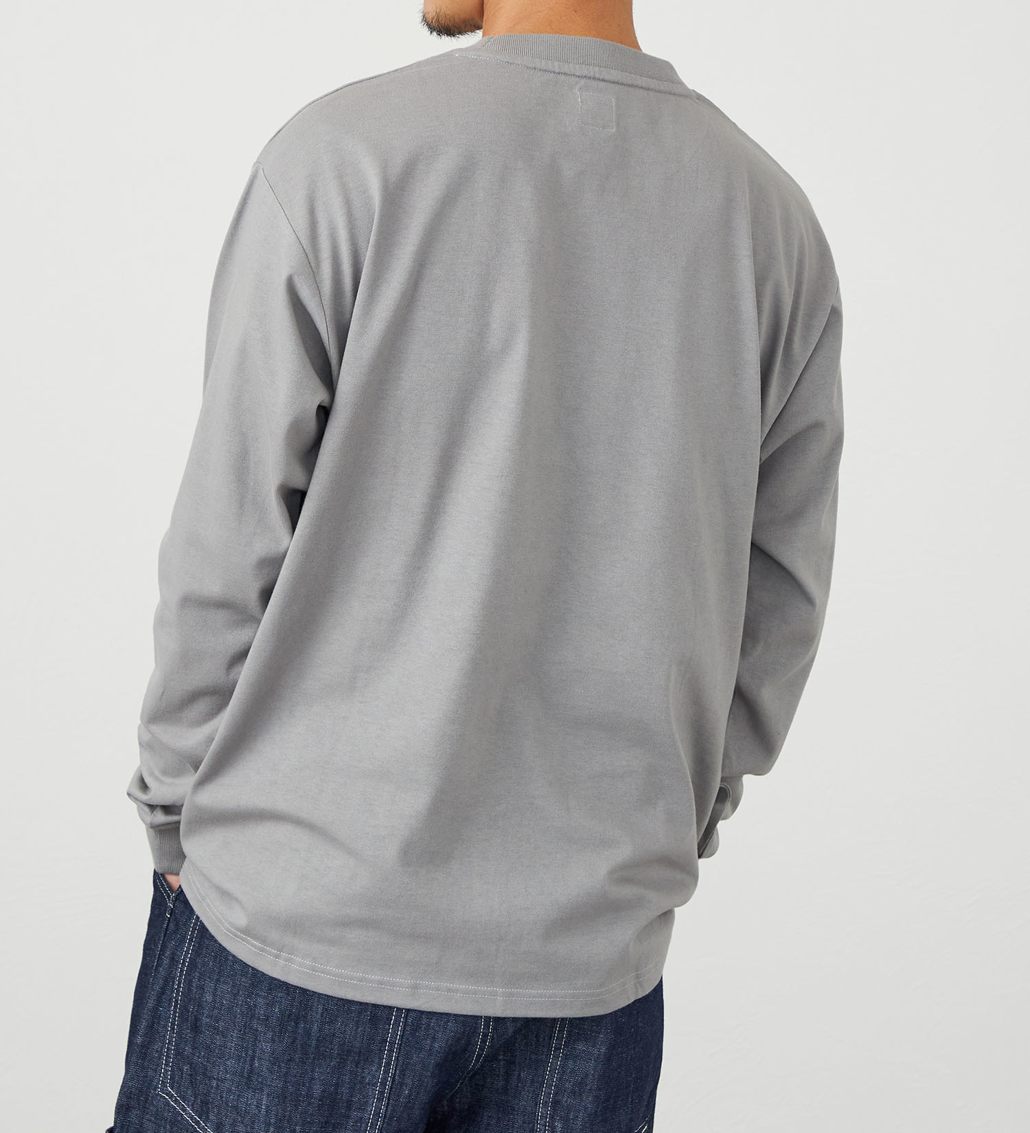 EDWIN(エドウイン)のプリントTシャツ 長袖|トップス/Tシャツ/カットソー/メンズ|グレー