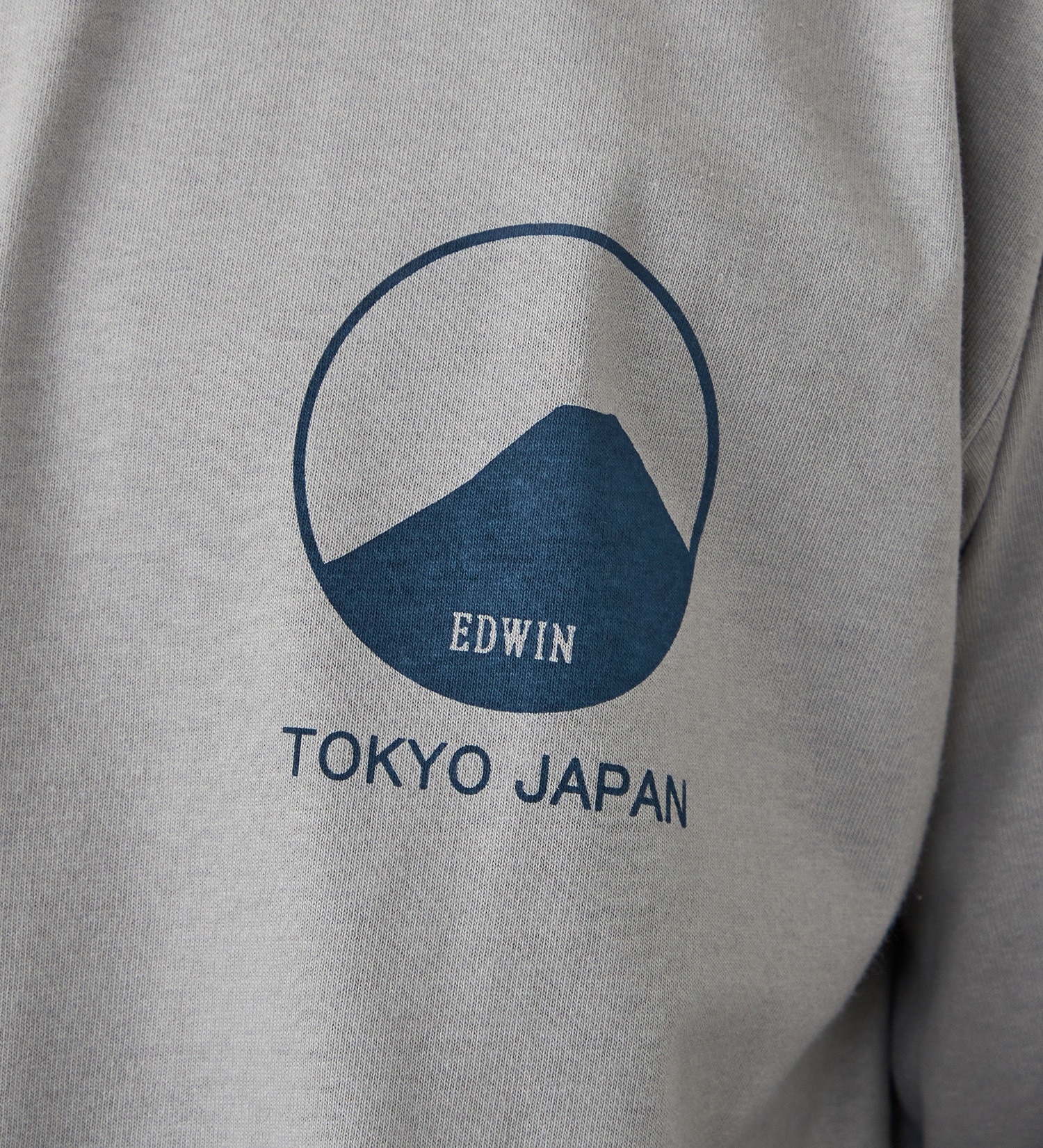 EDWIN(エドウイン)のプリントTシャツ 長袖|トップス/Tシャツ/カットソー/メンズ|グレー